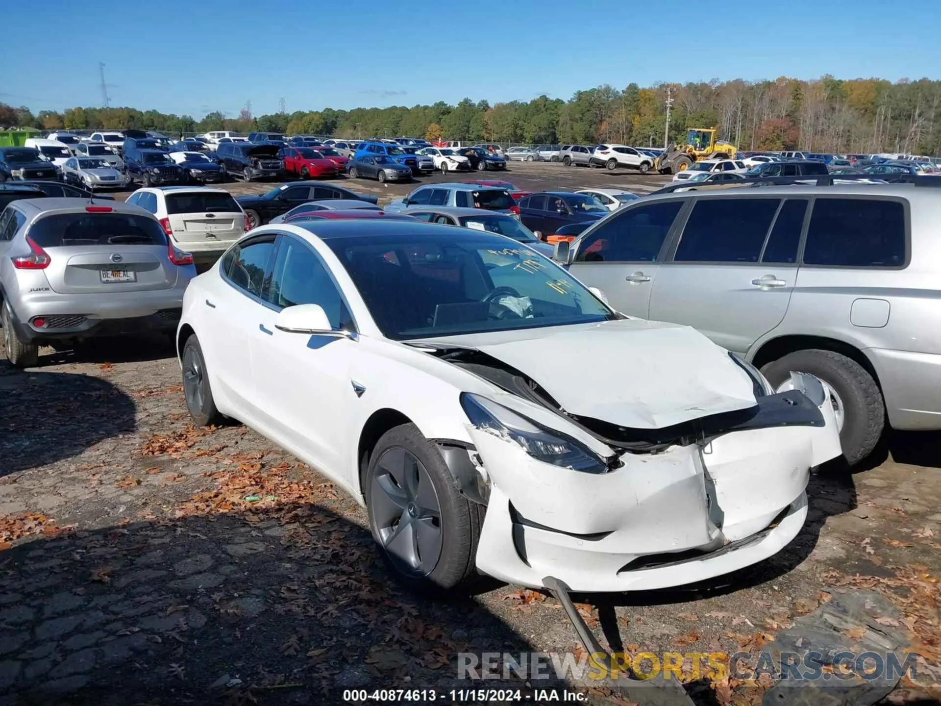 1 fotografías del automóvil dañado 5YJ3E1EB5LF774930 TESLA MODEL 3 2020