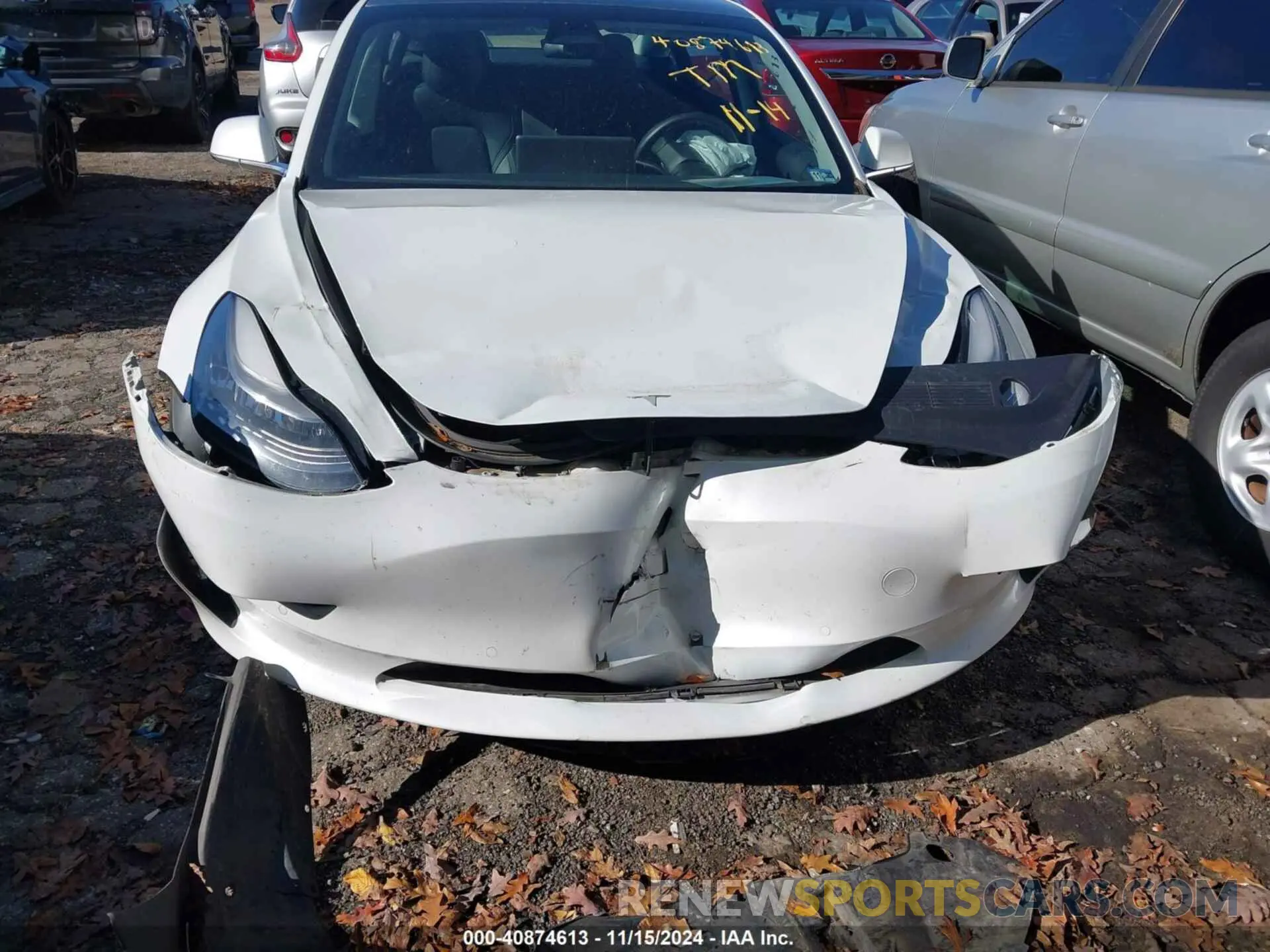 6 fotografías del automóvil dañado 5YJ3E1EB5LF774930 TESLA MODEL 3 2020