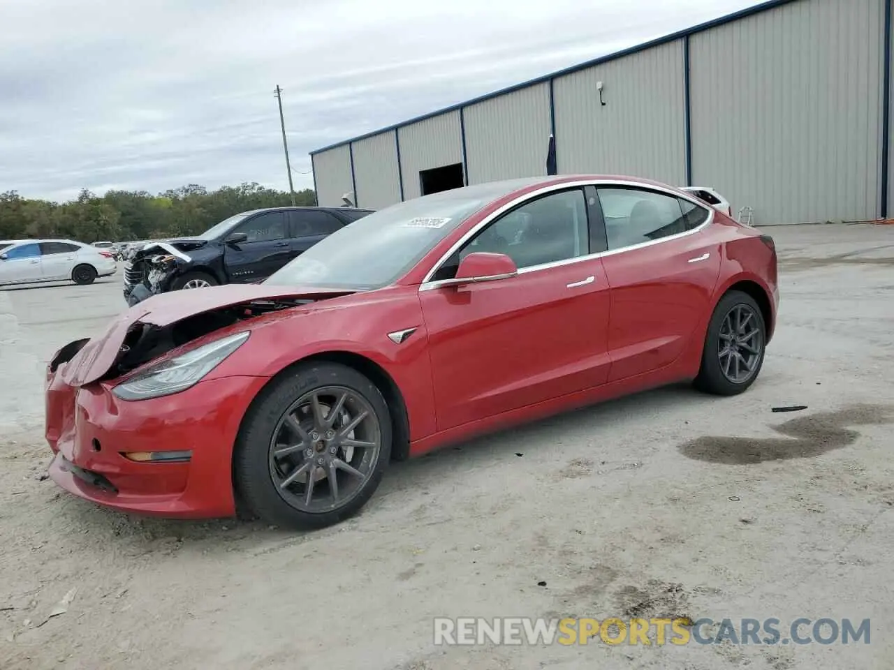 1 fotografías del automóvil dañado 5YJ3E1EB5LF790433 TESLA MODEL 3 2020