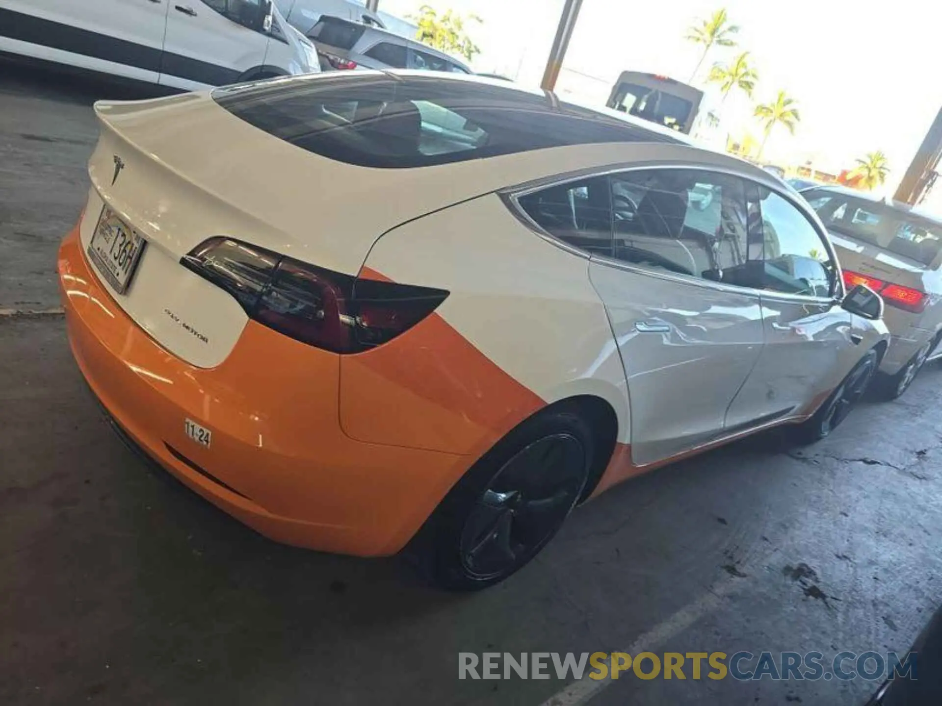11 fotografías del automóvil dañado 5YJ3E1EB5LF790609 TESLA MODEL 3 2020