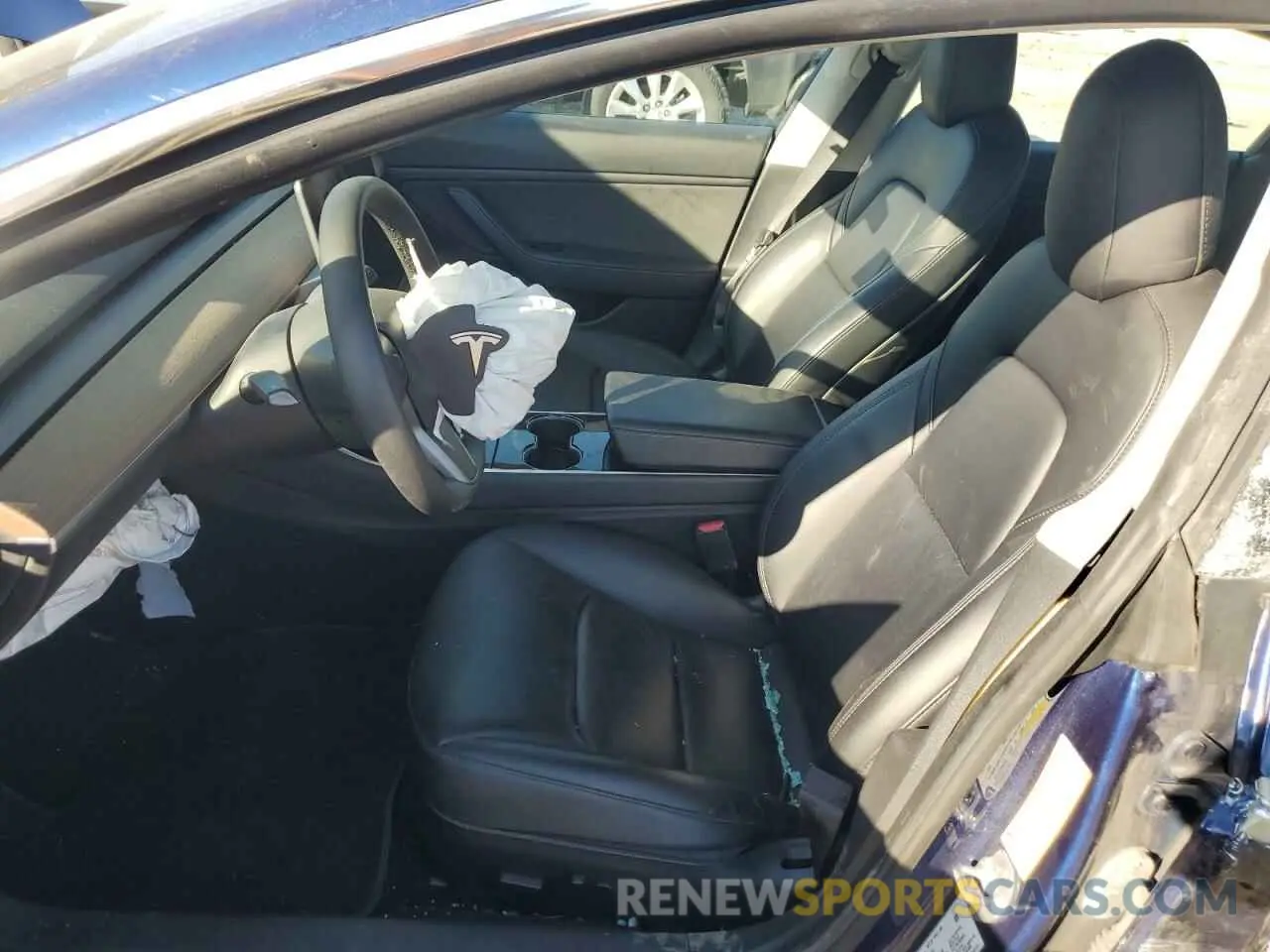 7 fotografías del automóvil dañado 5YJ3E1EB5LF794952 TESLA MODEL 3 2020