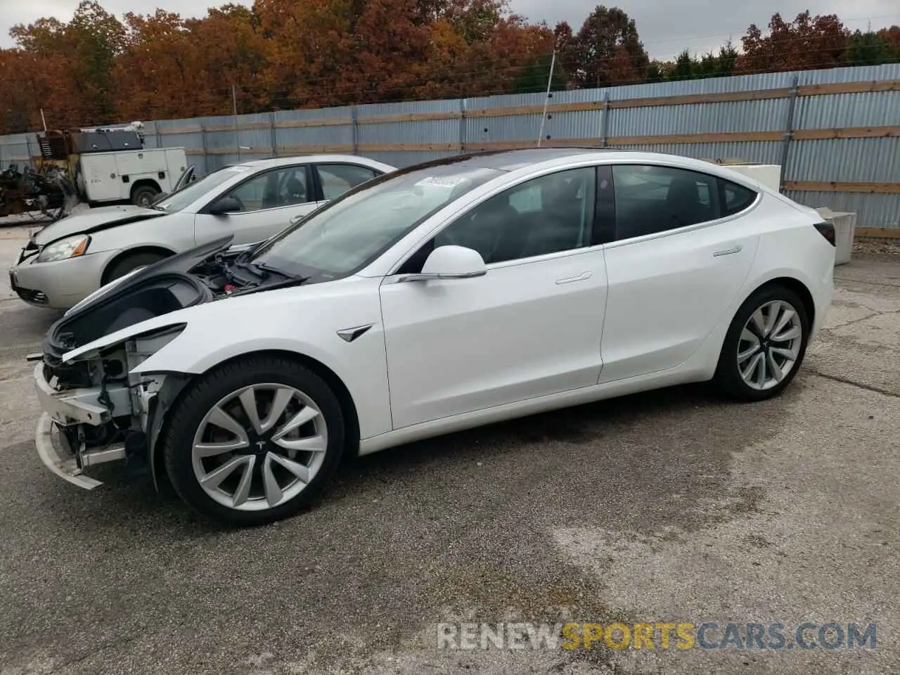 1 fotografías del automóvil dañado 5YJ3E1EB6LF589124 TESLA MODEL 3 2020