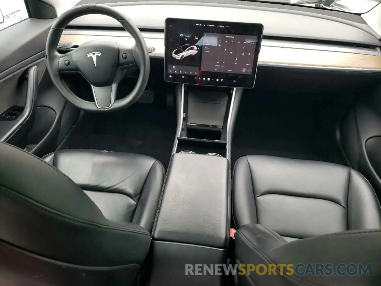 8 fotografías del automóvil dañado 5YJ3E1EB6LF589124 TESLA MODEL 3 2020