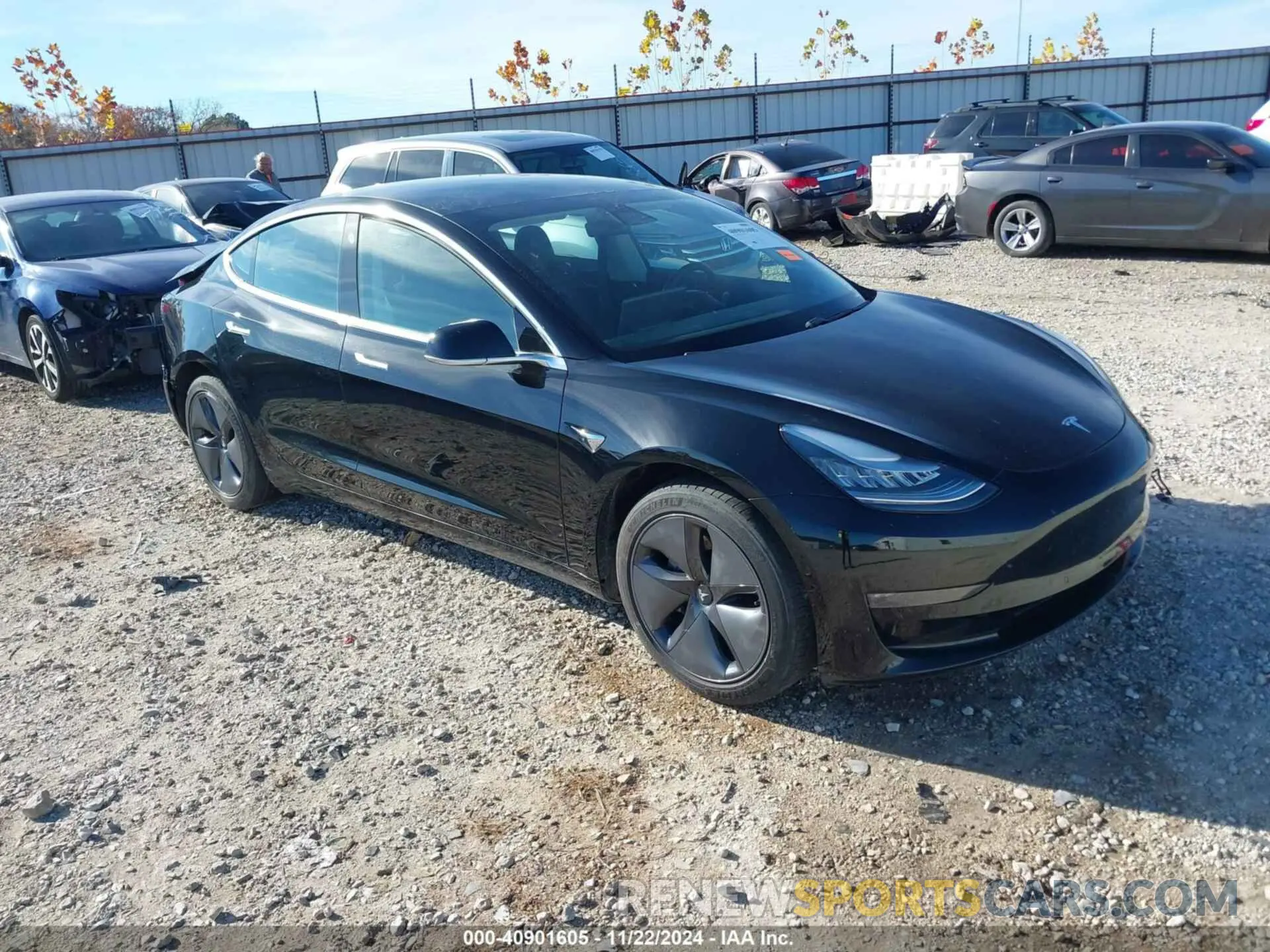 1 fotografías del automóvil dañado 5YJ3E1EB6LF599474 TESLA MODEL 3 2020