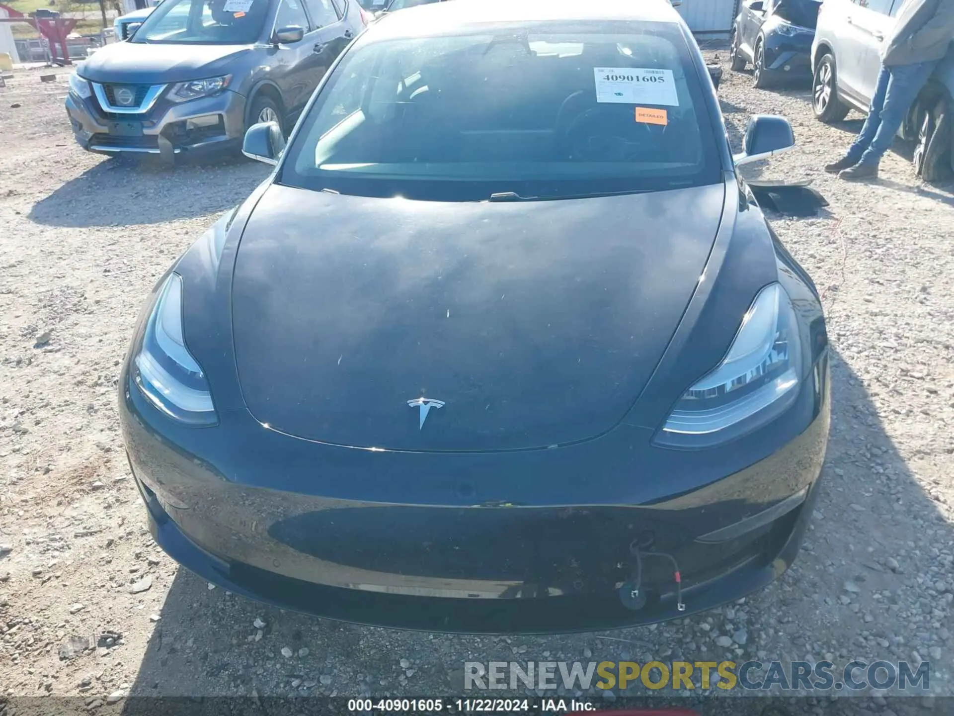 10 fotografías del automóvil dañado 5YJ3E1EB6LF599474 TESLA MODEL 3 2020