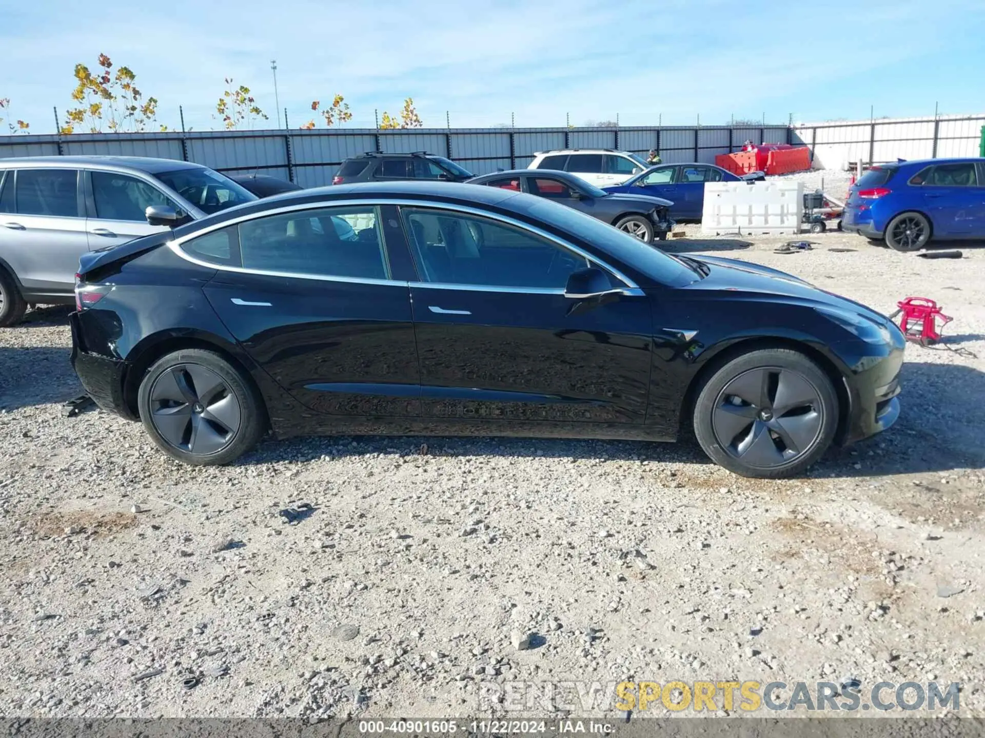 13 fotografías del automóvil dañado 5YJ3E1EB6LF599474 TESLA MODEL 3 2020