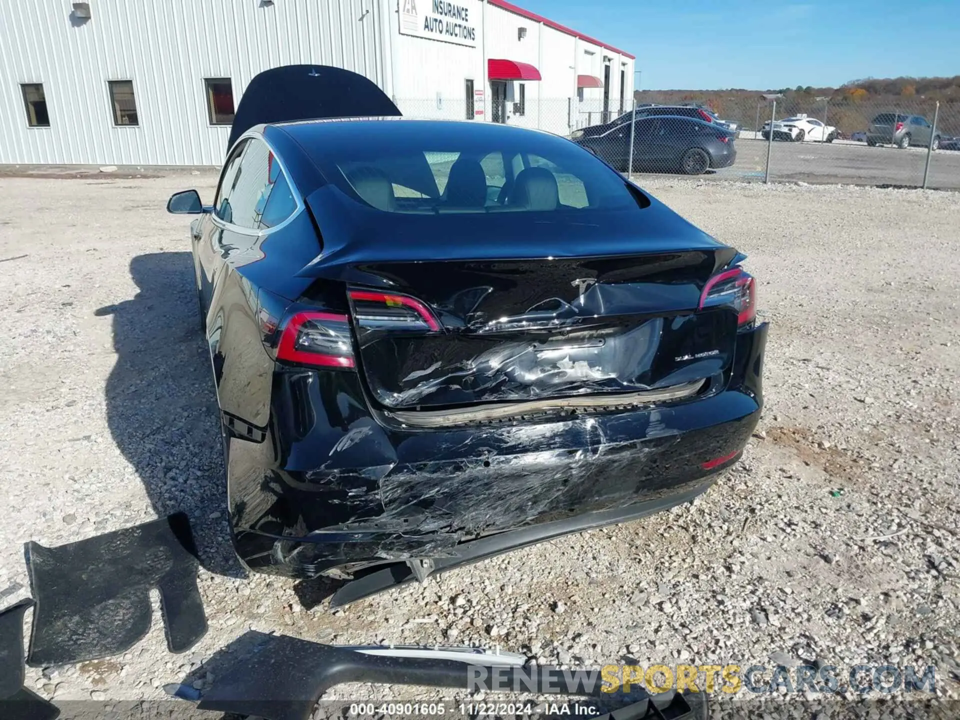 6 fotografías del automóvil dañado 5YJ3E1EB6LF599474 TESLA MODEL 3 2020