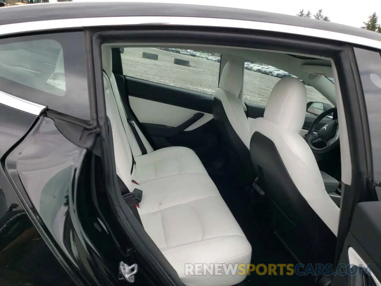 10 fotografías del automóvil dañado 5YJ3E1EB6LF621814 TESLA MODEL 3 2020