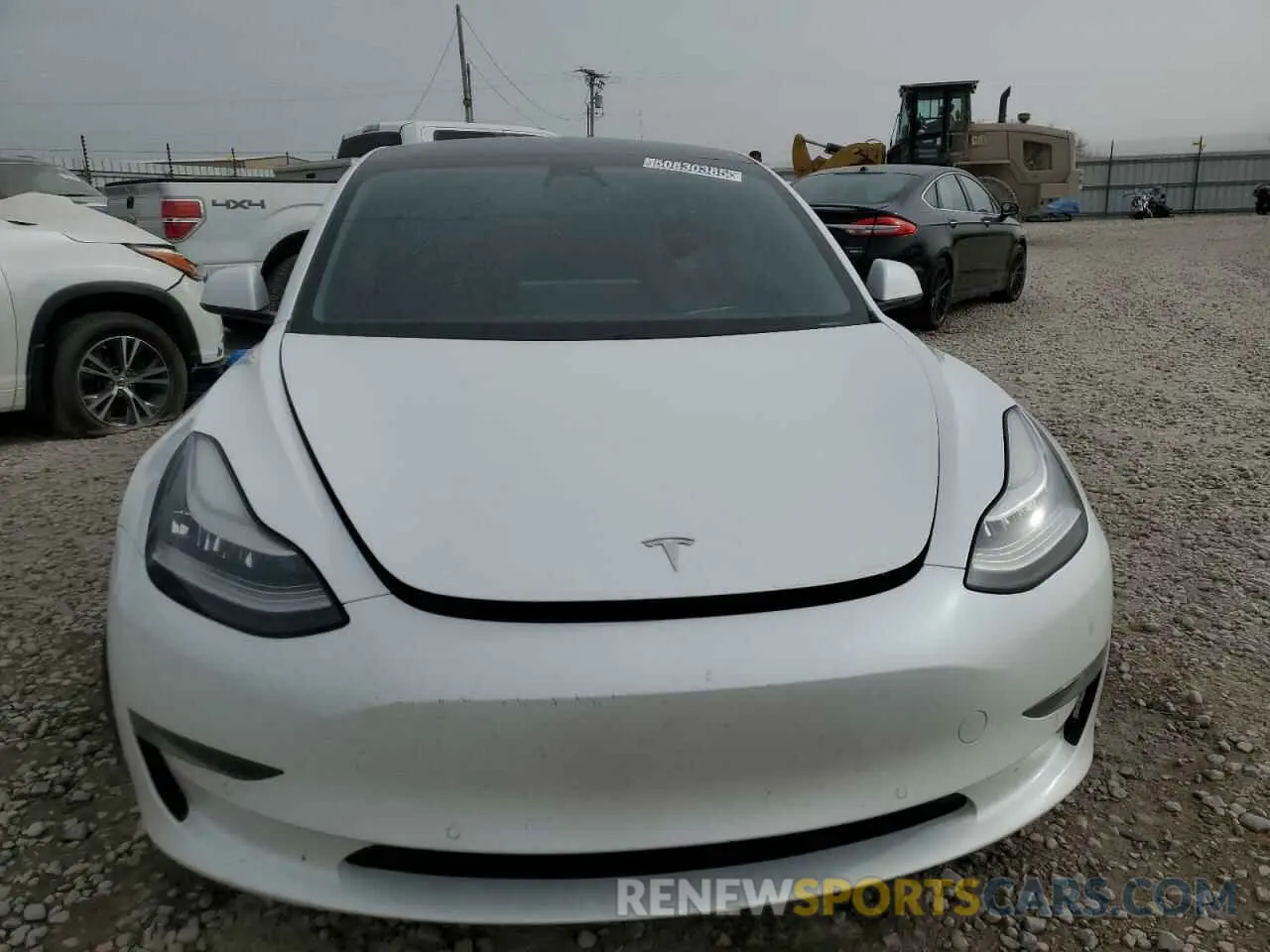 5 fotografías del automóvil dañado 5YJ3E1EB6LF628164 TESLA MODEL 3 2020