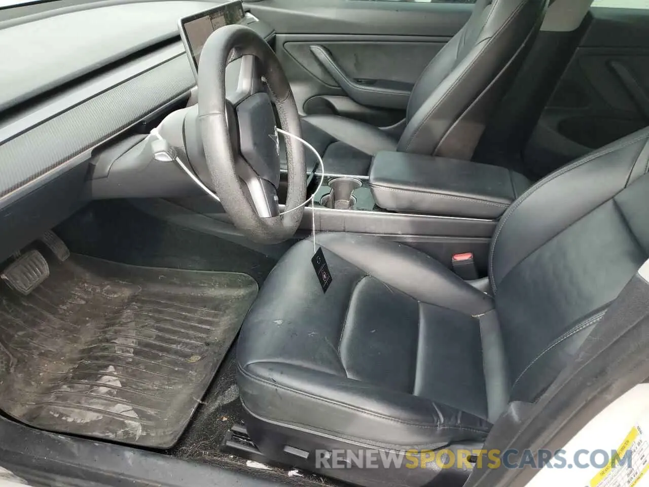 7 fotografías del automóvil dañado 5YJ3E1EB6LF628164 TESLA MODEL 3 2020