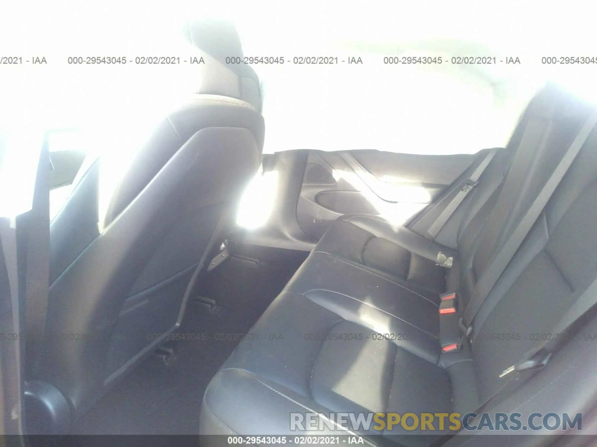 8 fotografías del automóvil dañado 5YJ3E1EB6LF635793 TESLA MODEL 3 2020