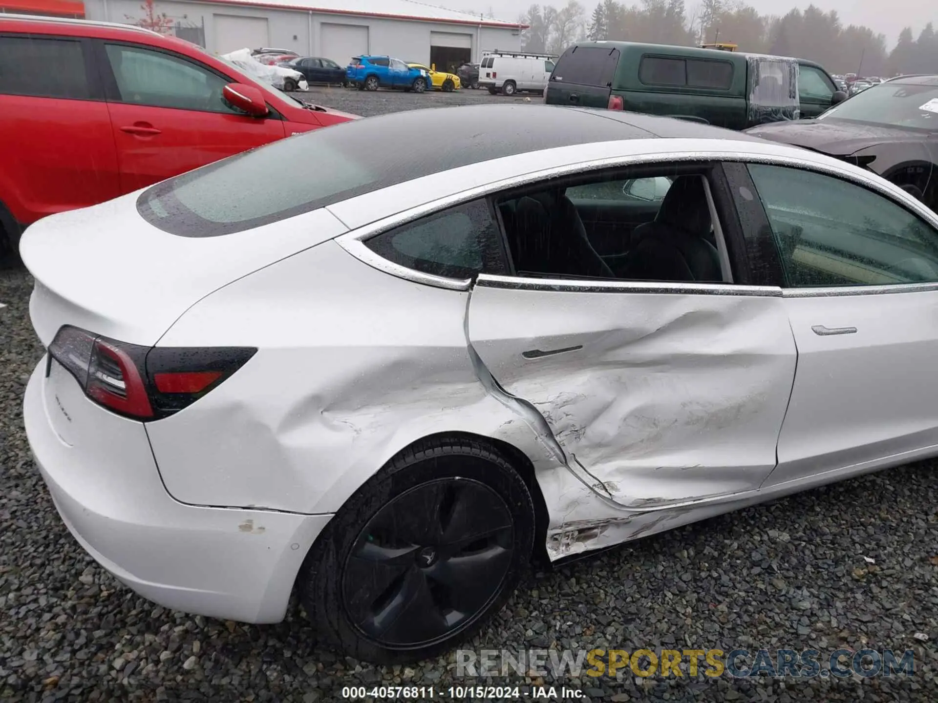 6 fotografías del automóvil dañado 5YJ3E1EB6LF636698 TESLA MODEL 3 2020