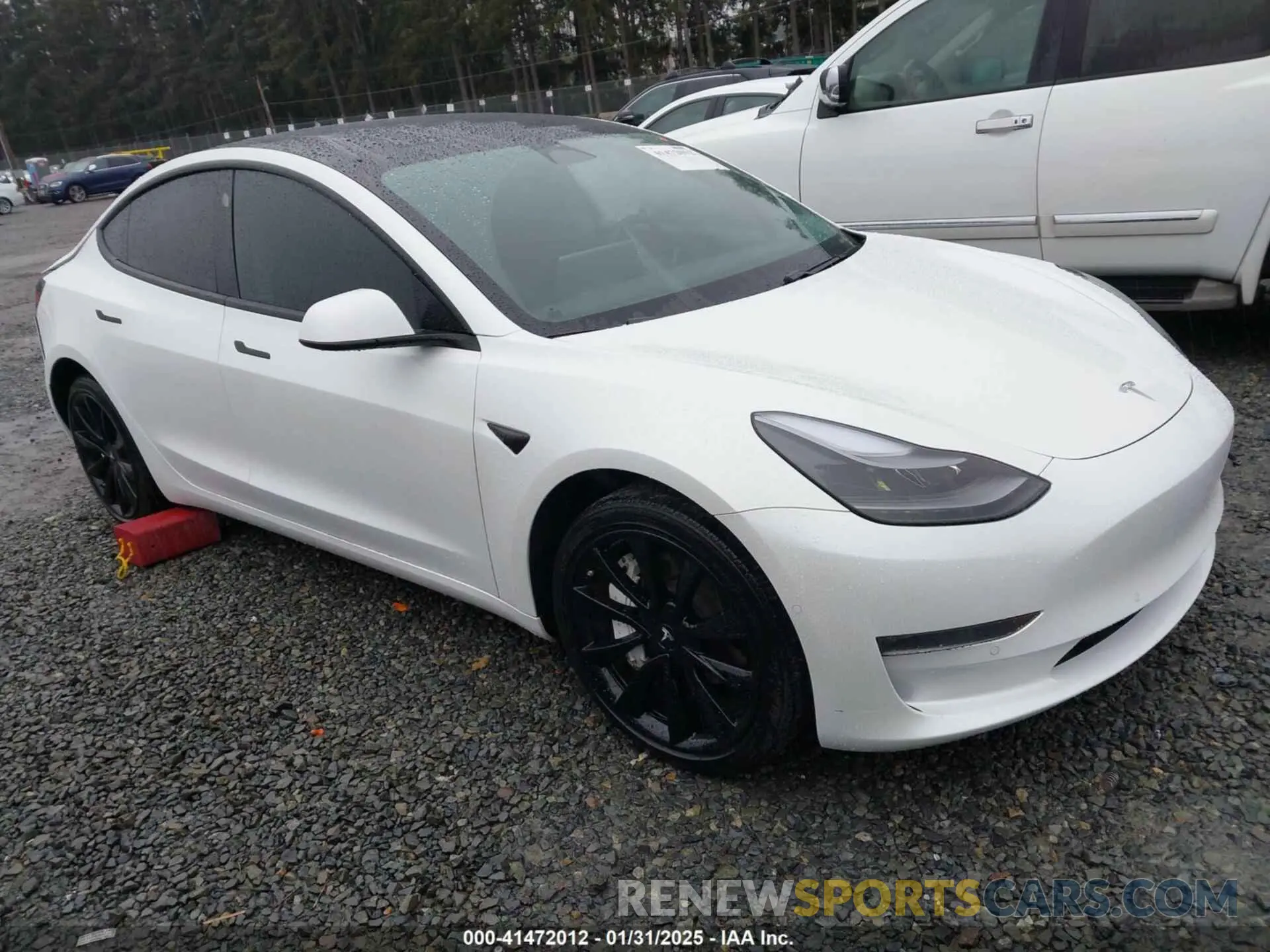 1 fotografías del automóvil dañado 5YJ3E1EB6LF638838 TESLA MODEL 3 2020