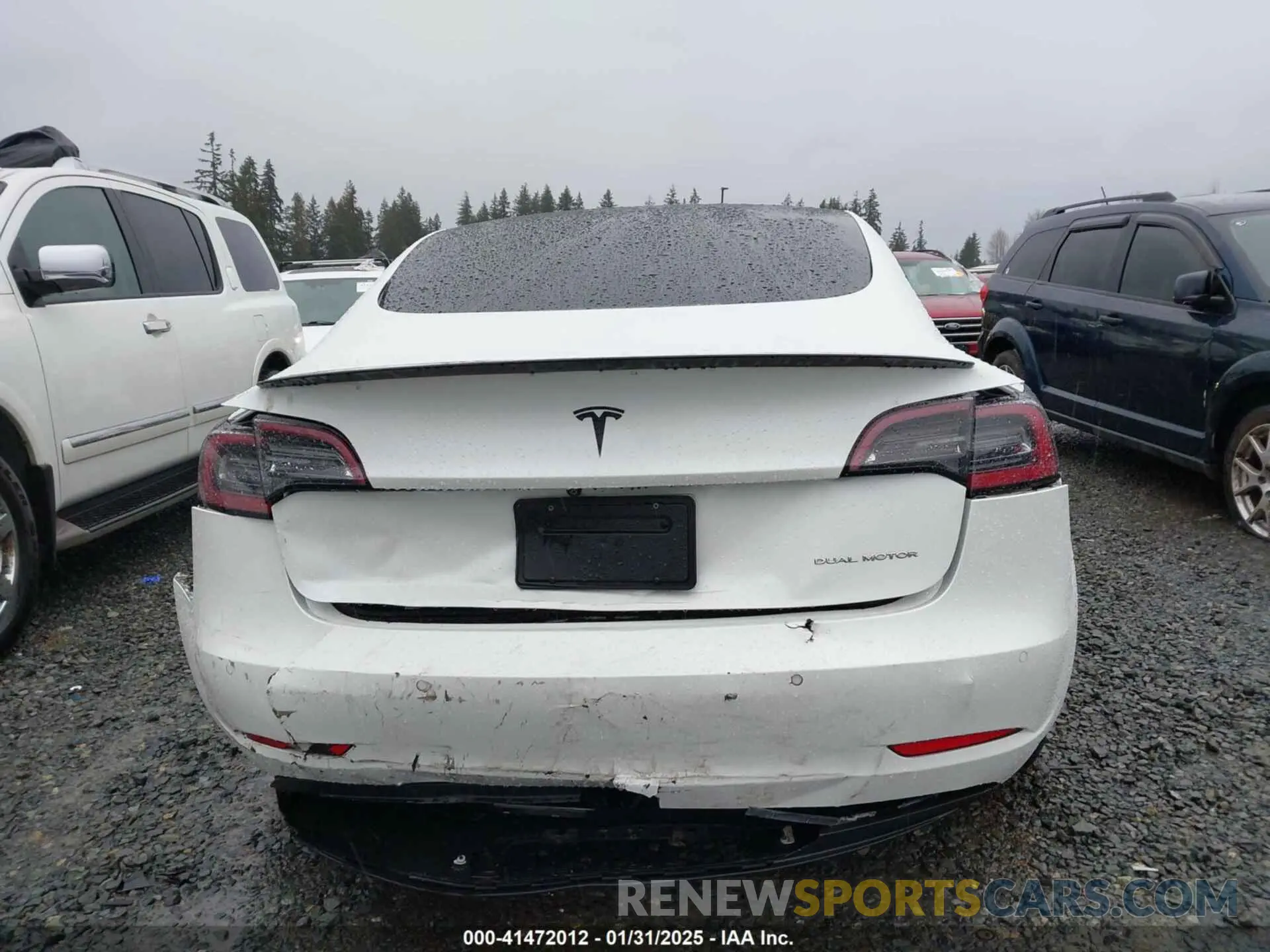 16 fotografías del automóvil dañado 5YJ3E1EB6LF638838 TESLA MODEL 3 2020