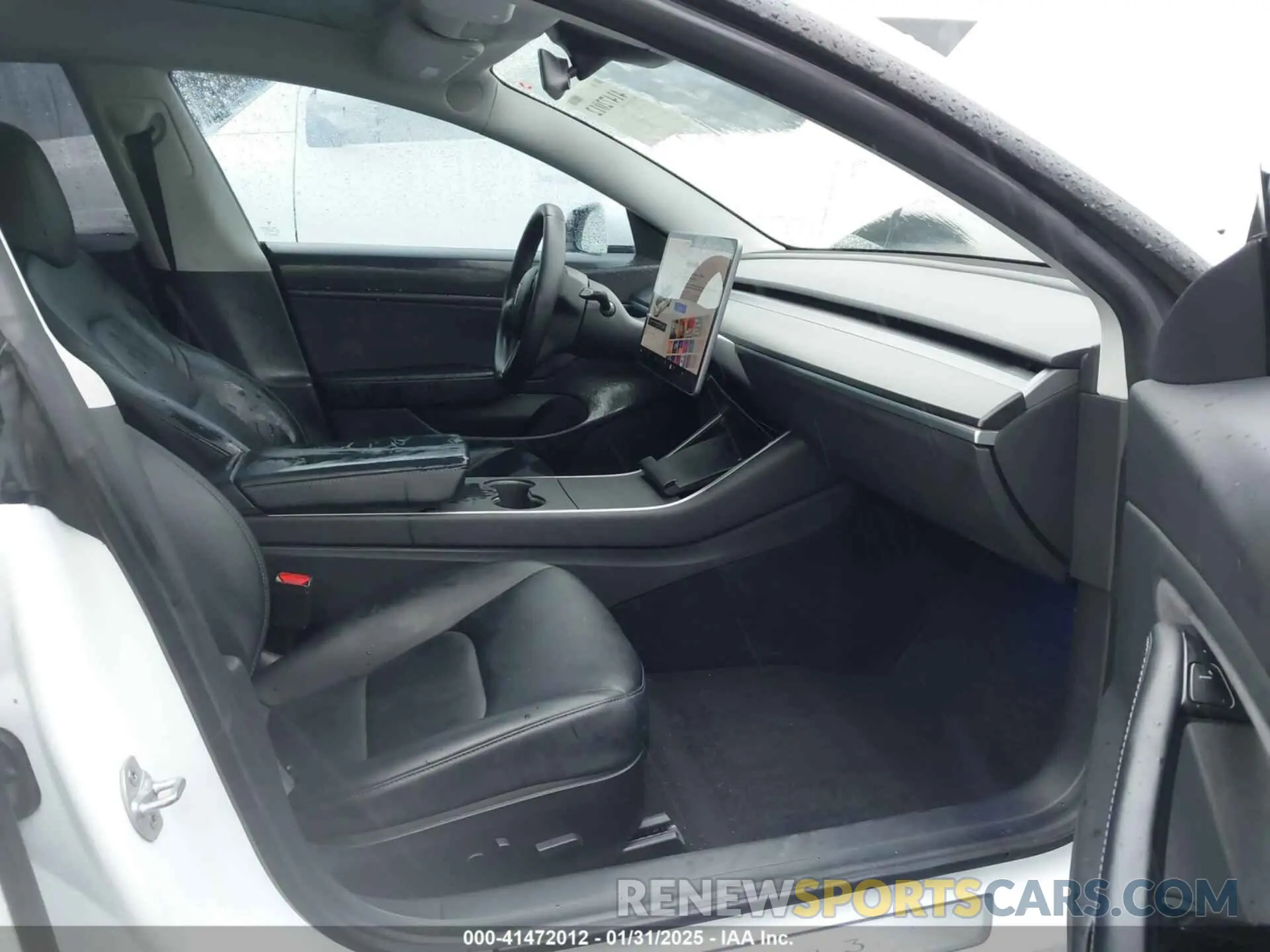 5 fotografías del automóvil dañado 5YJ3E1EB6LF638838 TESLA MODEL 3 2020