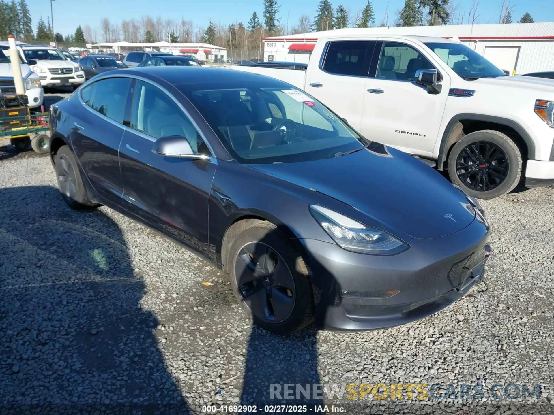 1 fotografías del automóvil dañado 5YJ3E1EB6LF647510 TESLA MODEL 3 2020