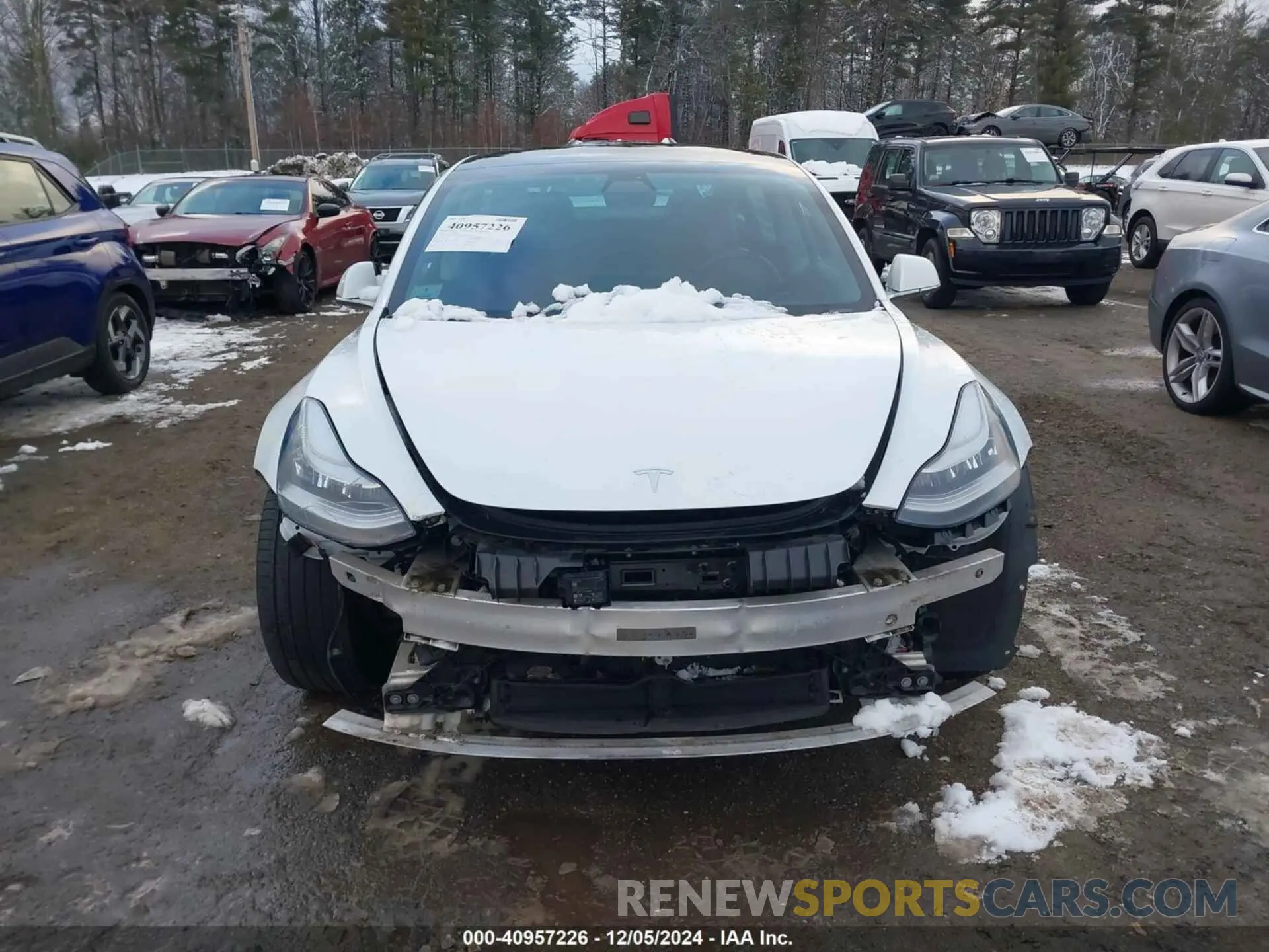 12 fotografías del automóvil dañado 5YJ3E1EB6LF784169 TESLA MODEL 3 2020
