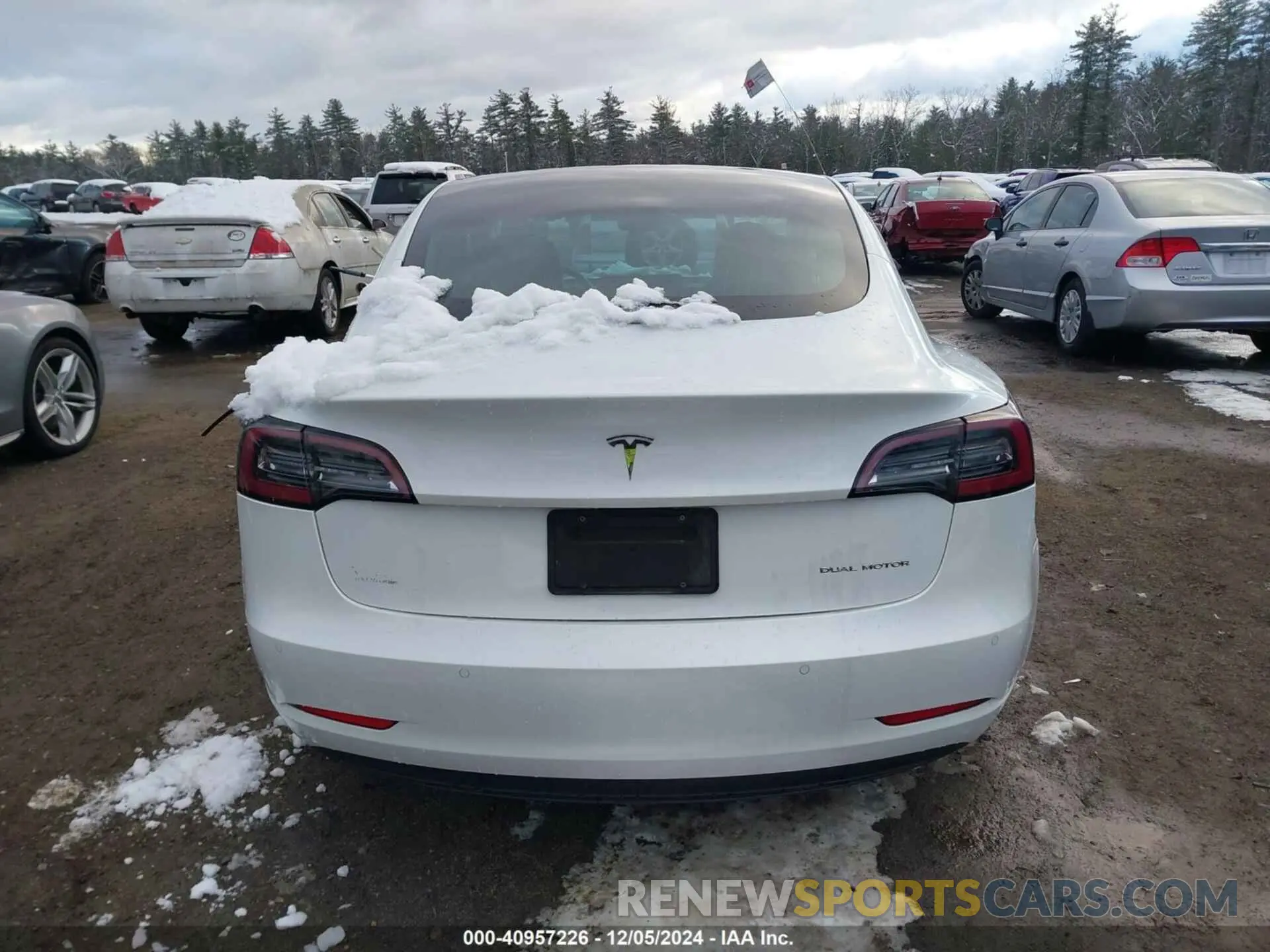16 fotografías del automóvil dañado 5YJ3E1EB6LF784169 TESLA MODEL 3 2020