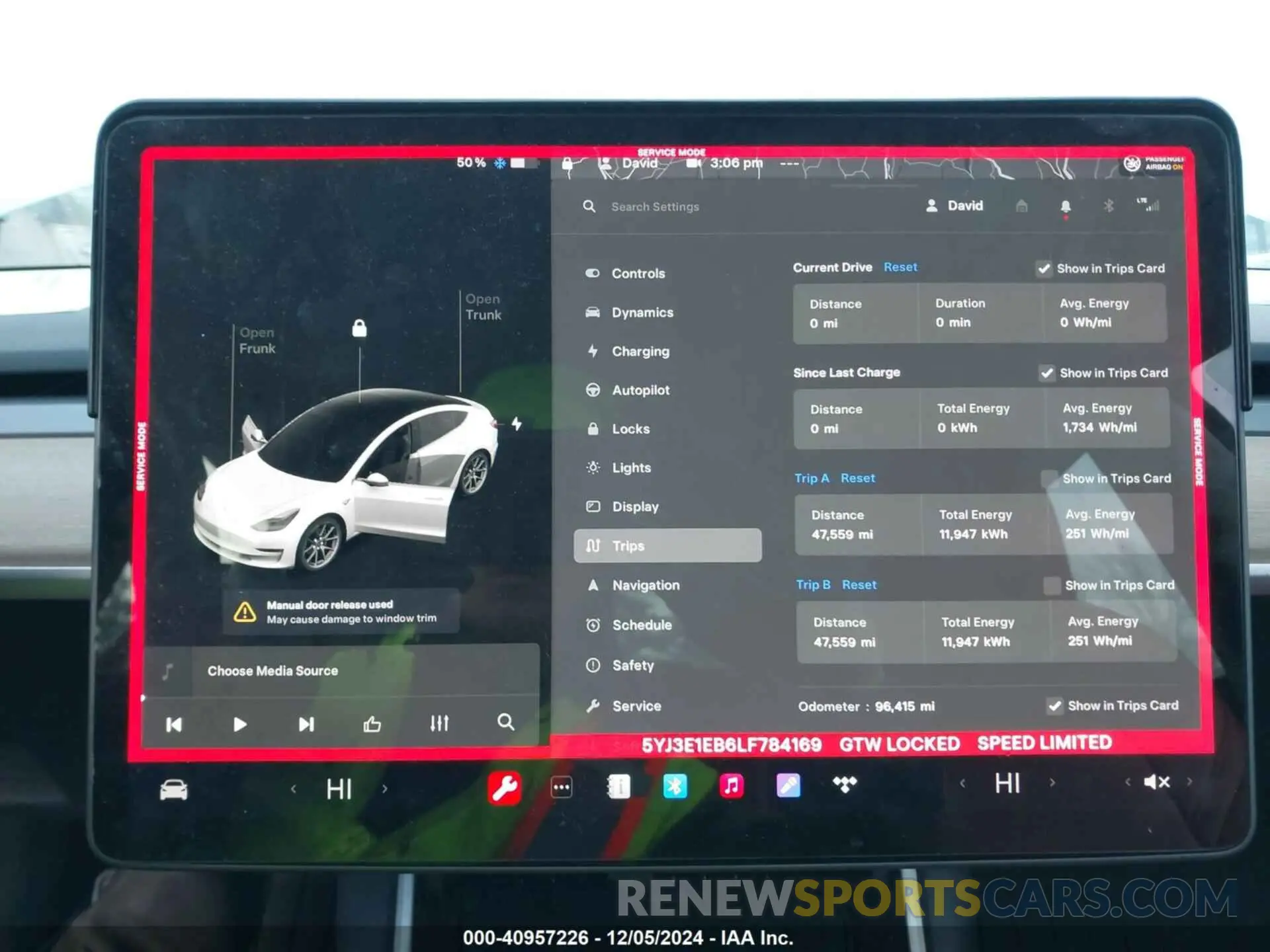 7 fotografías del automóvil dañado 5YJ3E1EB6LF784169 TESLA MODEL 3 2020