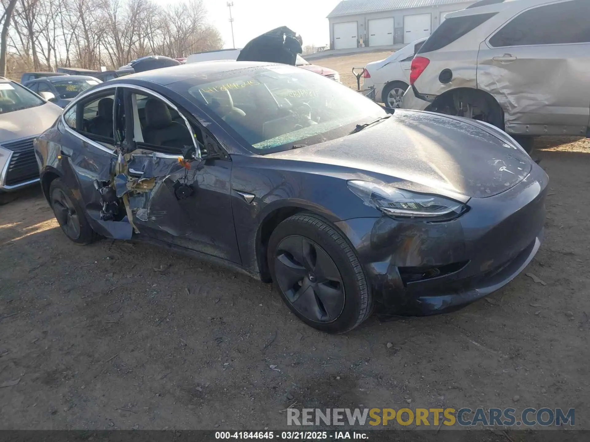 6 fotografías del automóvil dañado 5YJ3E1EB6LF793583 TESLA MODEL 3 2020