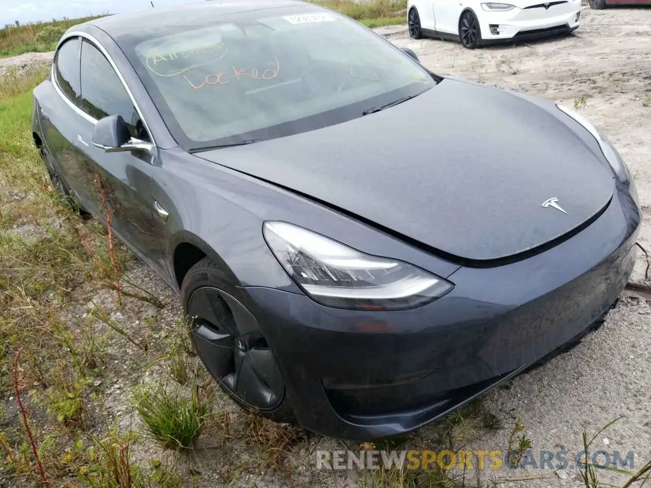 1 fotografías del automóvil dañado 5YJ3E1EB6LF794717 TESLA MODEL 3 2020
