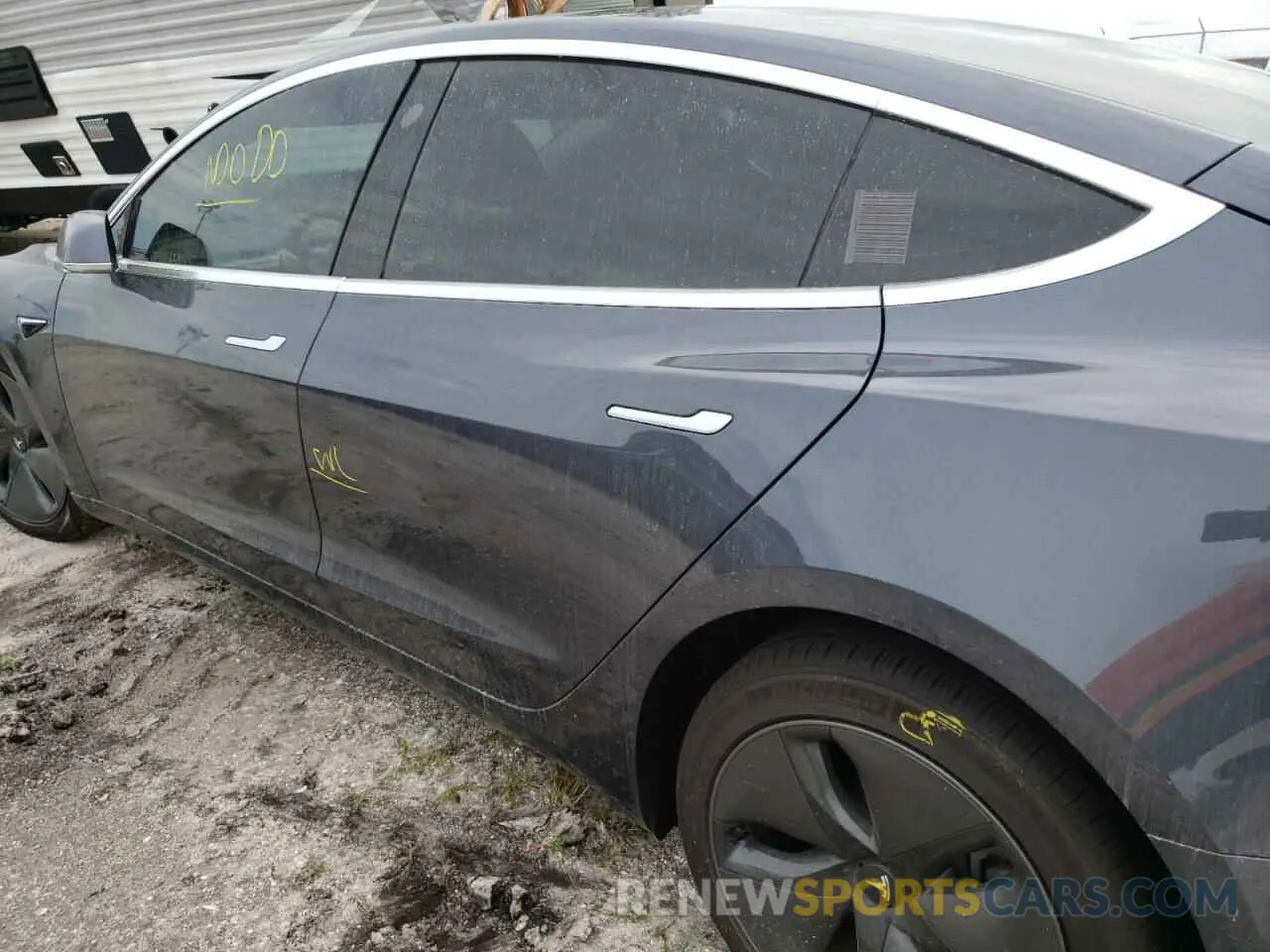 10 fotografías del automóvil dañado 5YJ3E1EB6LF794717 TESLA MODEL 3 2020