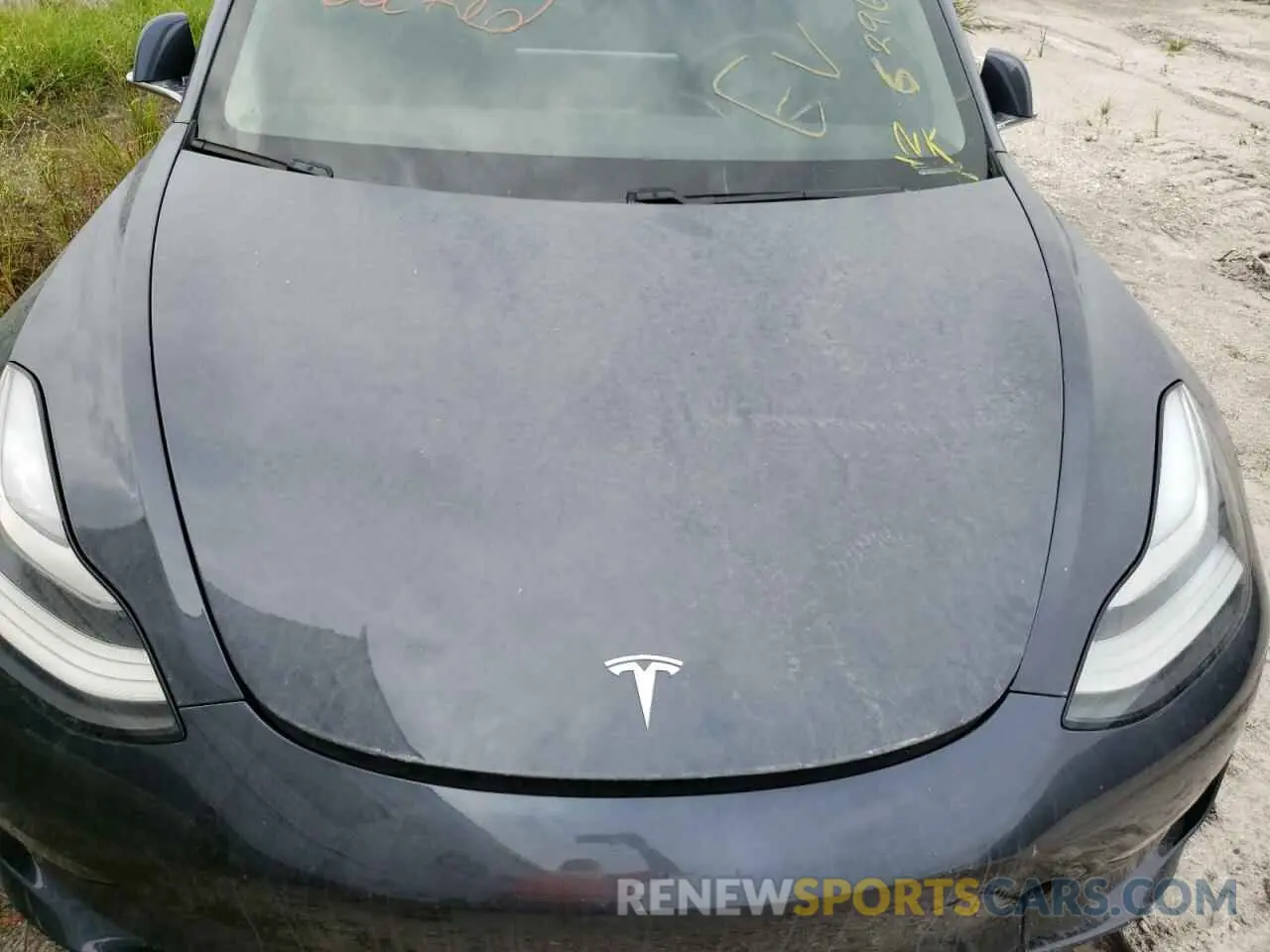 7 fotografías del automóvil dañado 5YJ3E1EB6LF794717 TESLA MODEL 3 2020