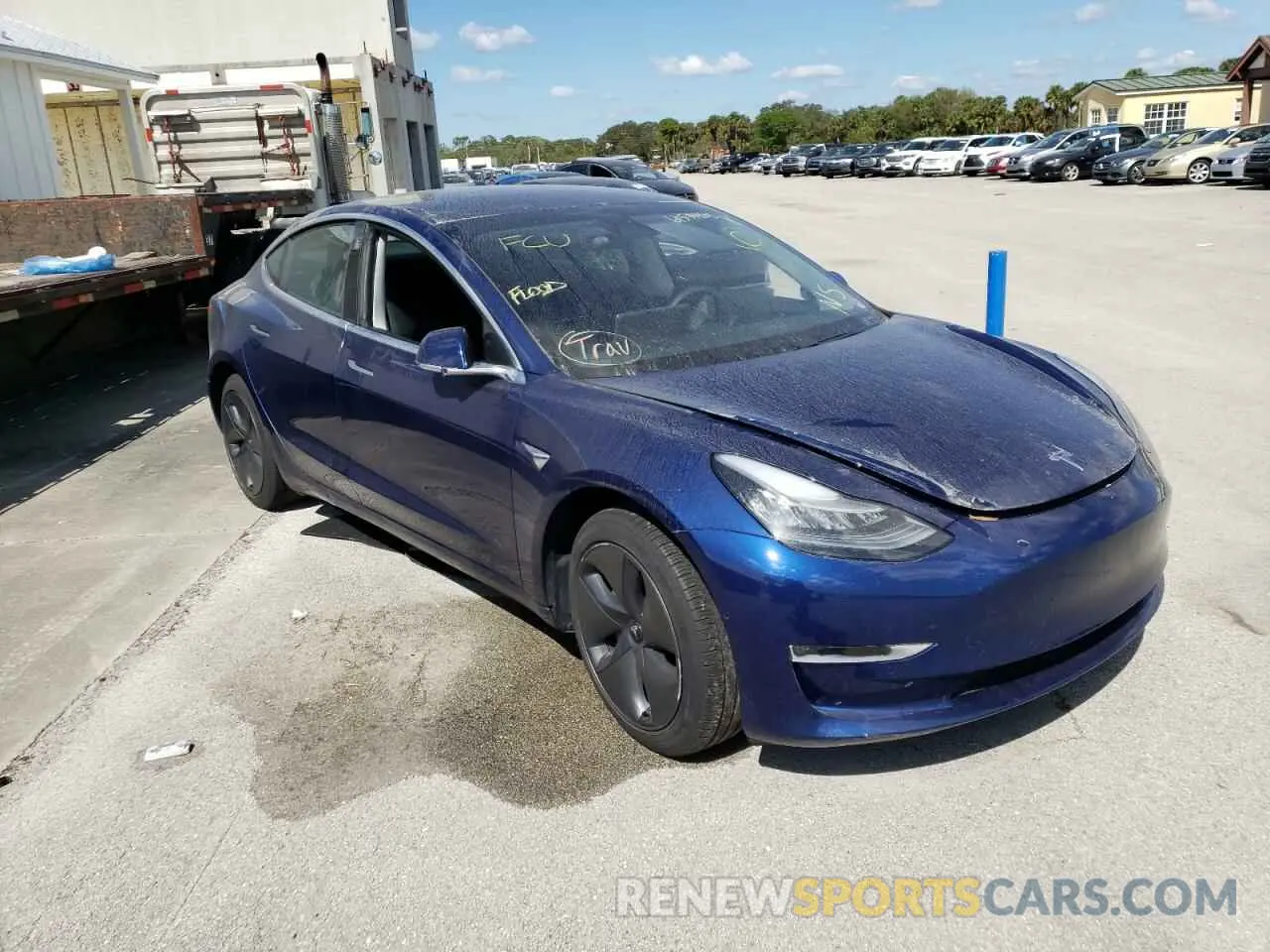 1 fotografías del automóvil dañado 5YJ3E1EB6LF794944 TESLA MODEL 3 2020