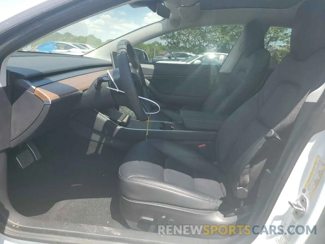 7 fotografías del automóvil dañado 5YJ3E1EB7LF618274 TESLA MODEL 3 2020