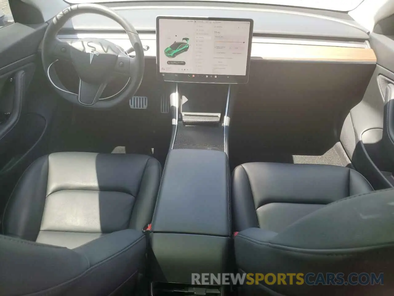 8 fotografías del automóvil dañado 5YJ3E1EB7LF618274 TESLA MODEL 3 2020