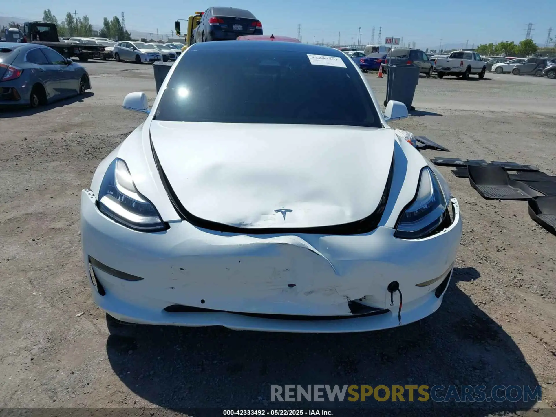 12 fotografías del automóvil dañado 5YJ3E1EB7LF622860 TESLA MODEL 3 2020