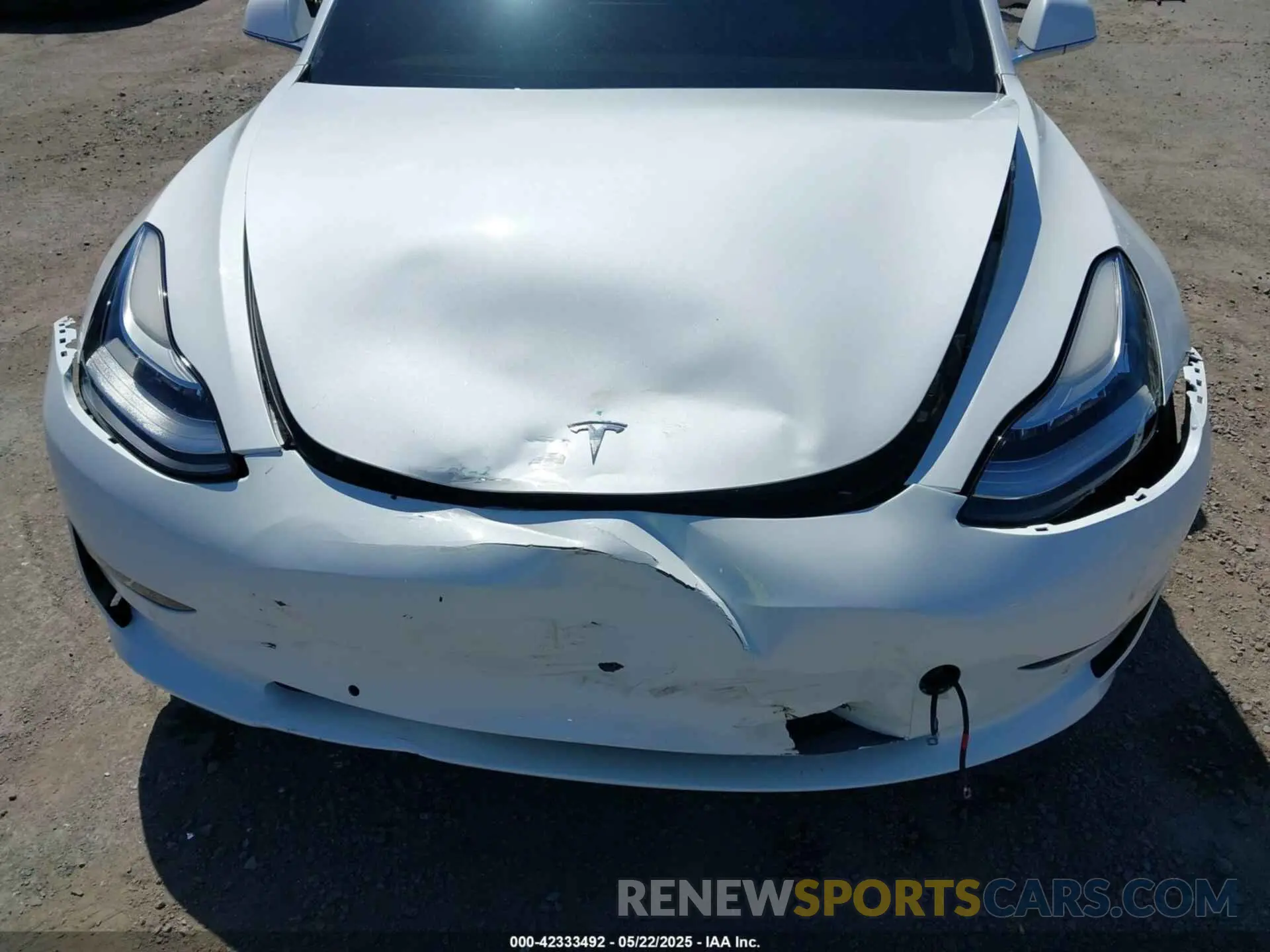 6 fotografías del automóvil dañado 5YJ3E1EB7LF622860 TESLA MODEL 3 2020