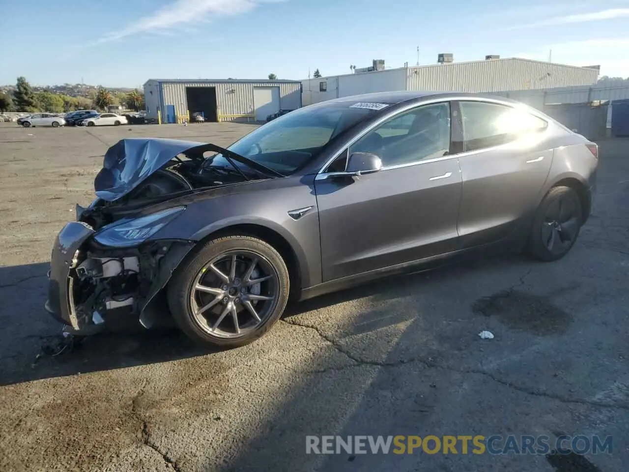 1 fotografías del automóvil dañado 5YJ3E1EB7LF635544 TESLA MODEL 3 2020