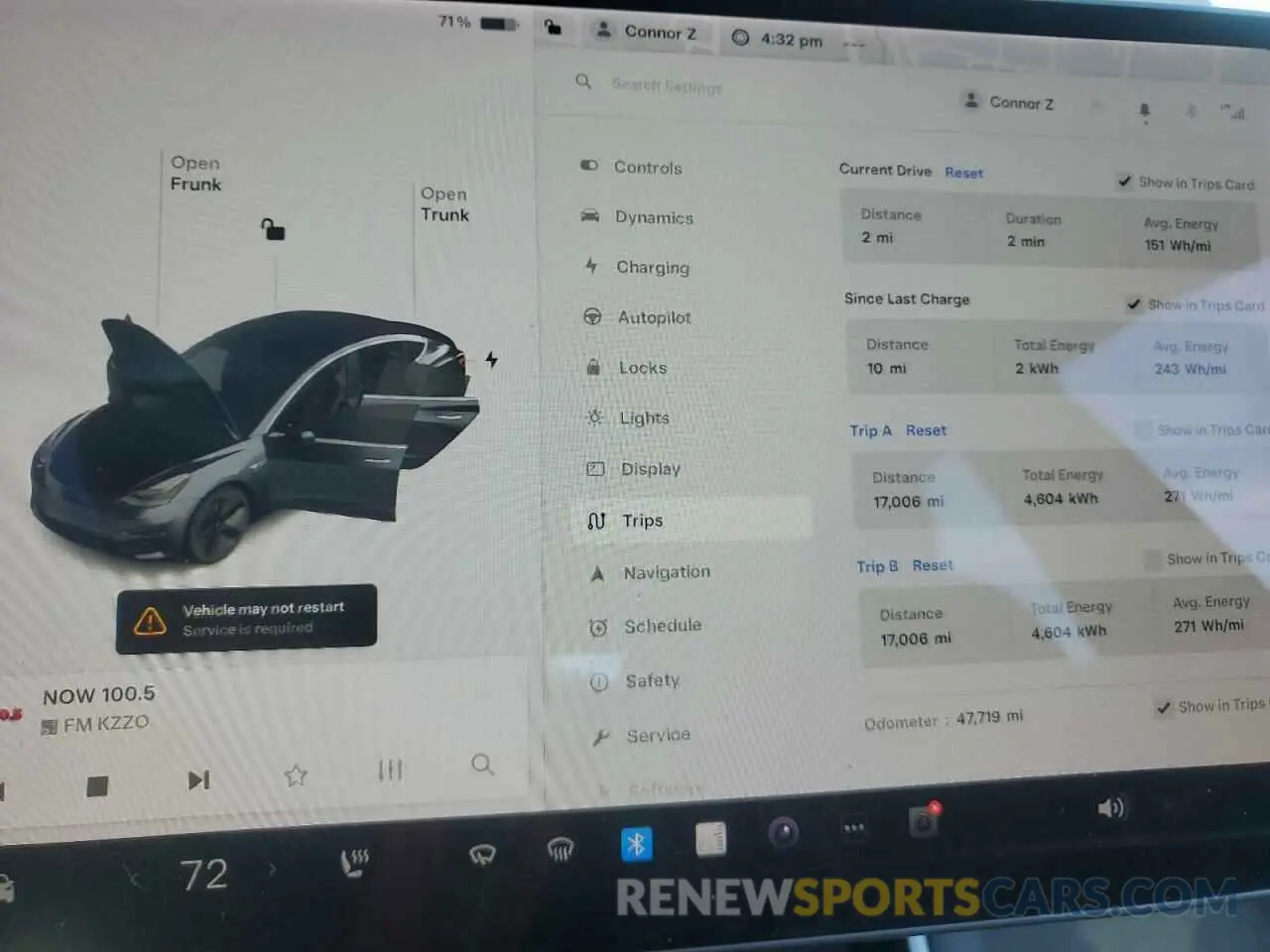 9 fotografías del automóvil dañado 5YJ3E1EB7LF635544 TESLA MODEL 3 2020