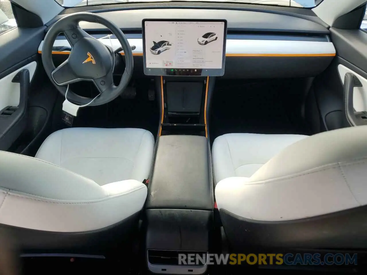 8 fotografías del automóvil dañado 5YJ3E1EB7LF639660 TESLA MODEL 3 2020