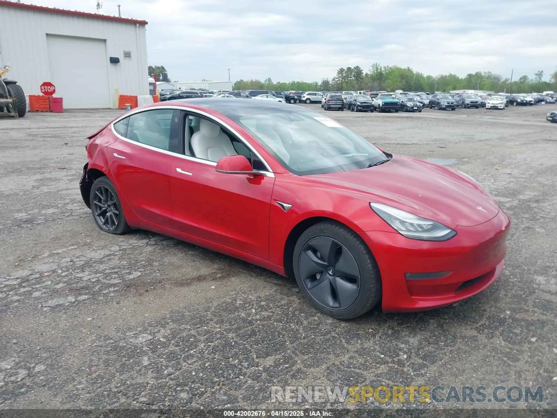 1 fotografías del automóvil dañado 5YJ3E1EB7LF668172 TESLA MODEL 3 2020