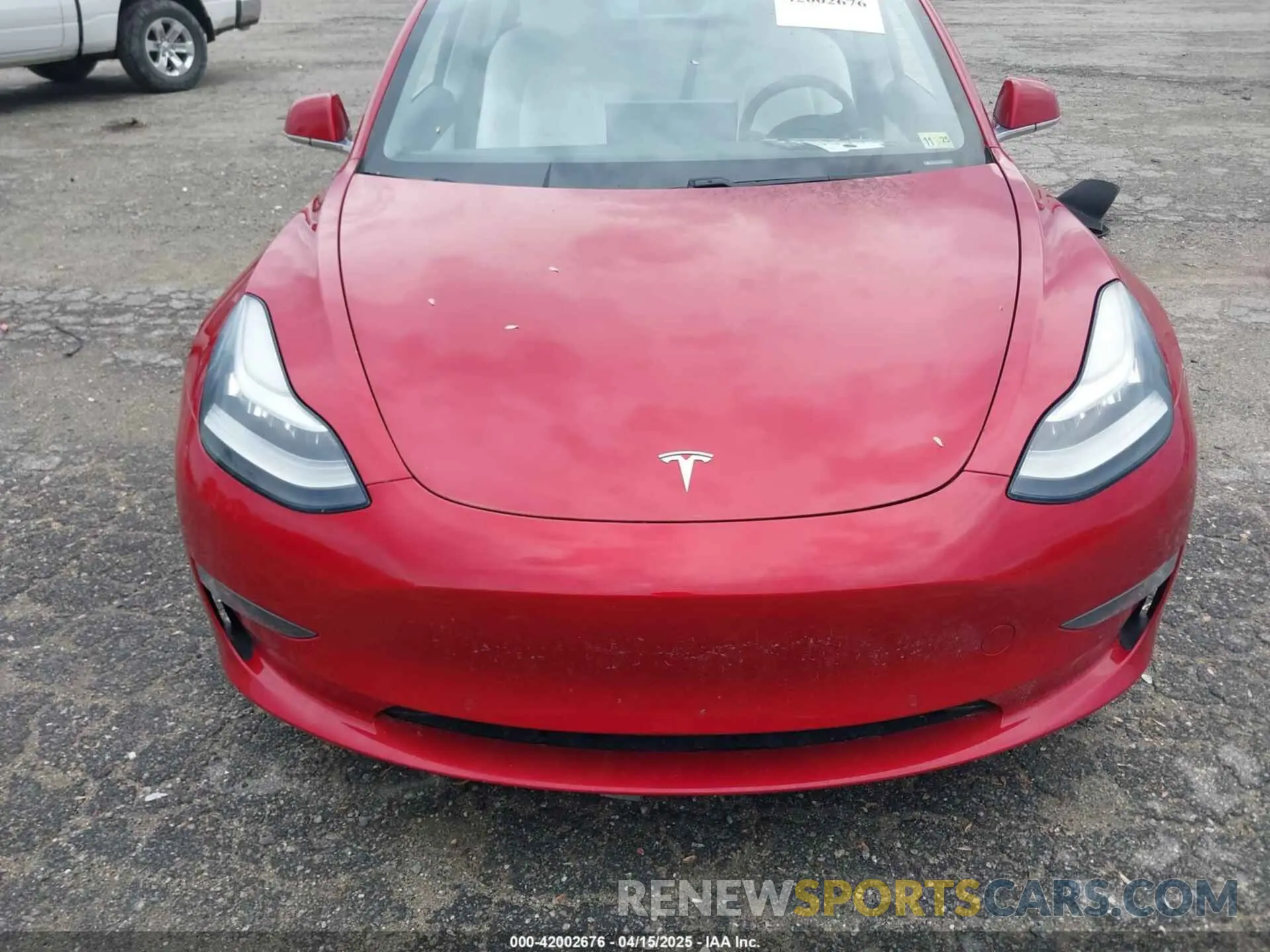 10 fotografías del automóvil dañado 5YJ3E1EB7LF668172 TESLA MODEL 3 2020