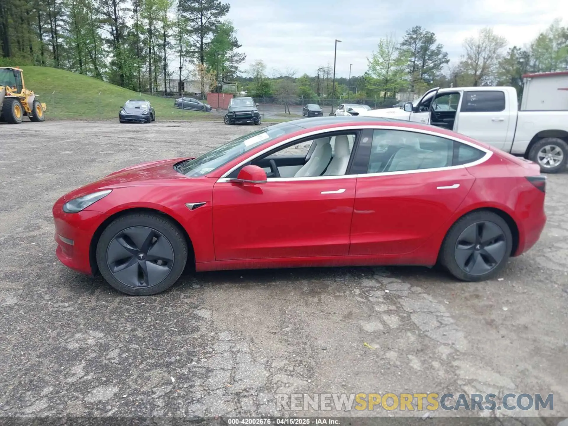 14 fotografías del automóvil dañado 5YJ3E1EB7LF668172 TESLA MODEL 3 2020