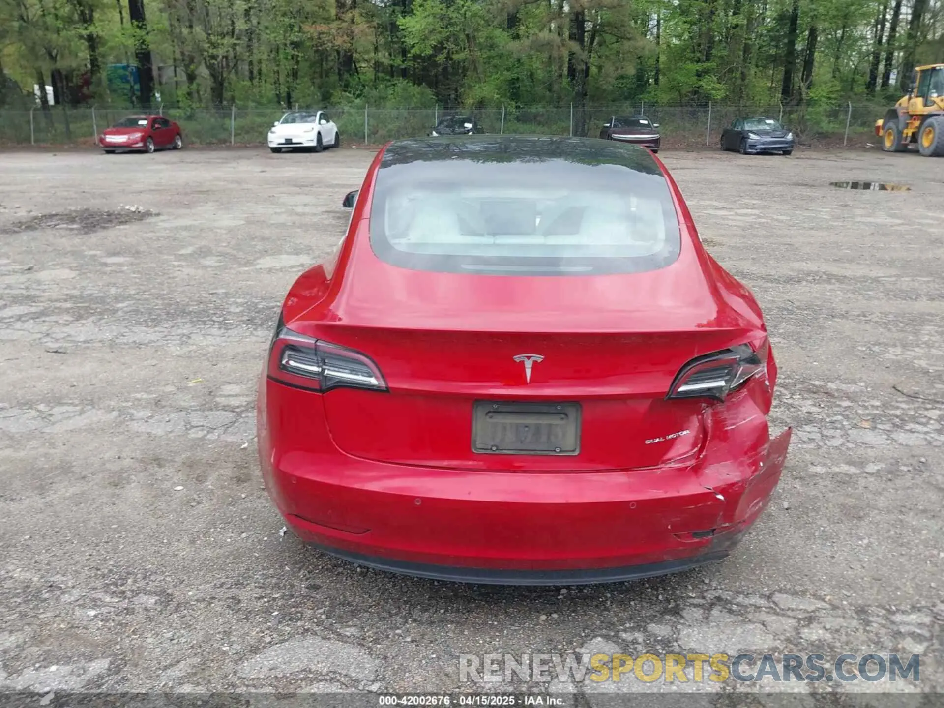 16 fotografías del automóvil dañado 5YJ3E1EB7LF668172 TESLA MODEL 3 2020