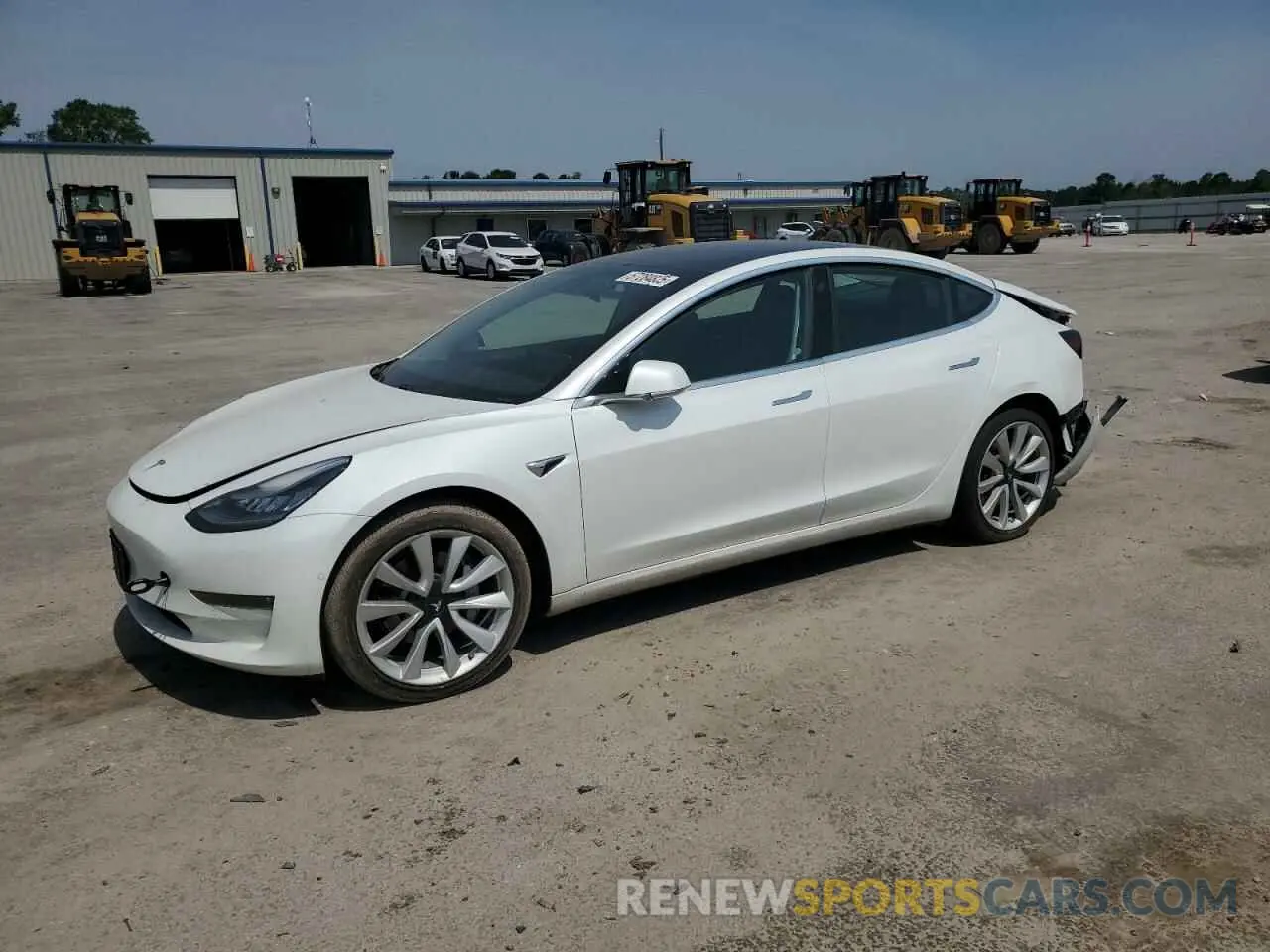 1 fotografías del automóvil dañado 5YJ3E1EB7LF721484 TESLA MODEL 3 2020