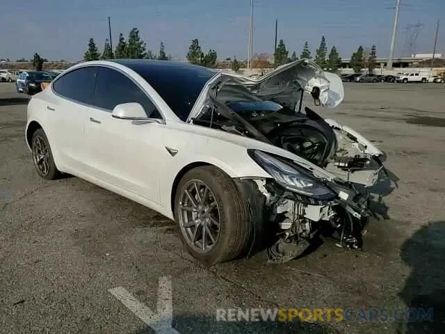 11 fotografías del automóvil dañado 5YJ3E1EB7LF735448 TESLA MODEL 3 2020