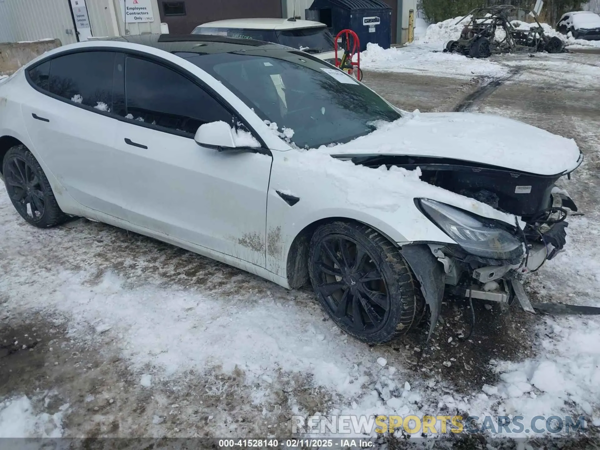 1 fotografías del automóvil dañado 5YJ3E1EB7LF741850 TESLA MODEL 3 2020