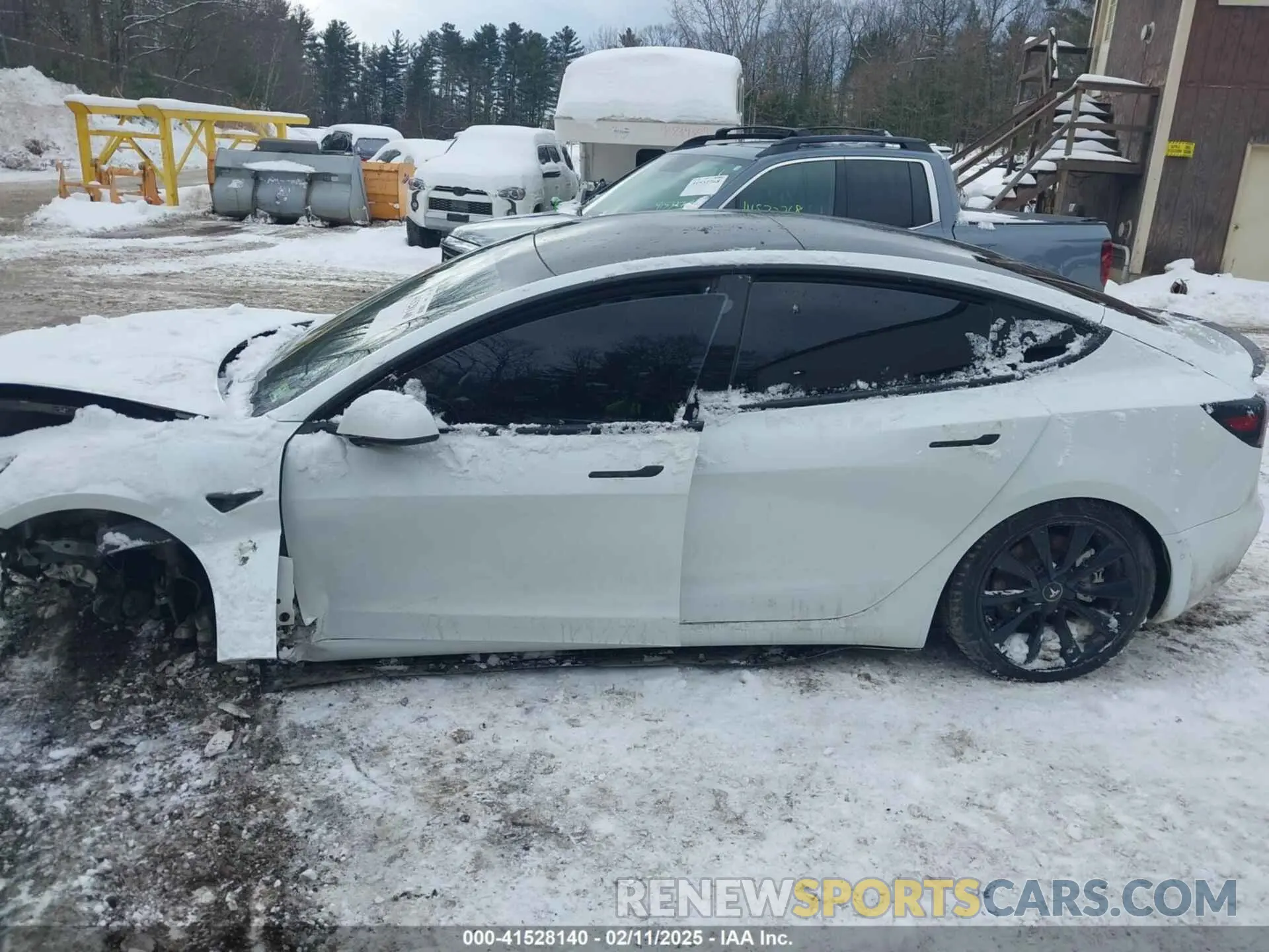 14 fotografías del automóvil dañado 5YJ3E1EB7LF741850 TESLA MODEL 3 2020