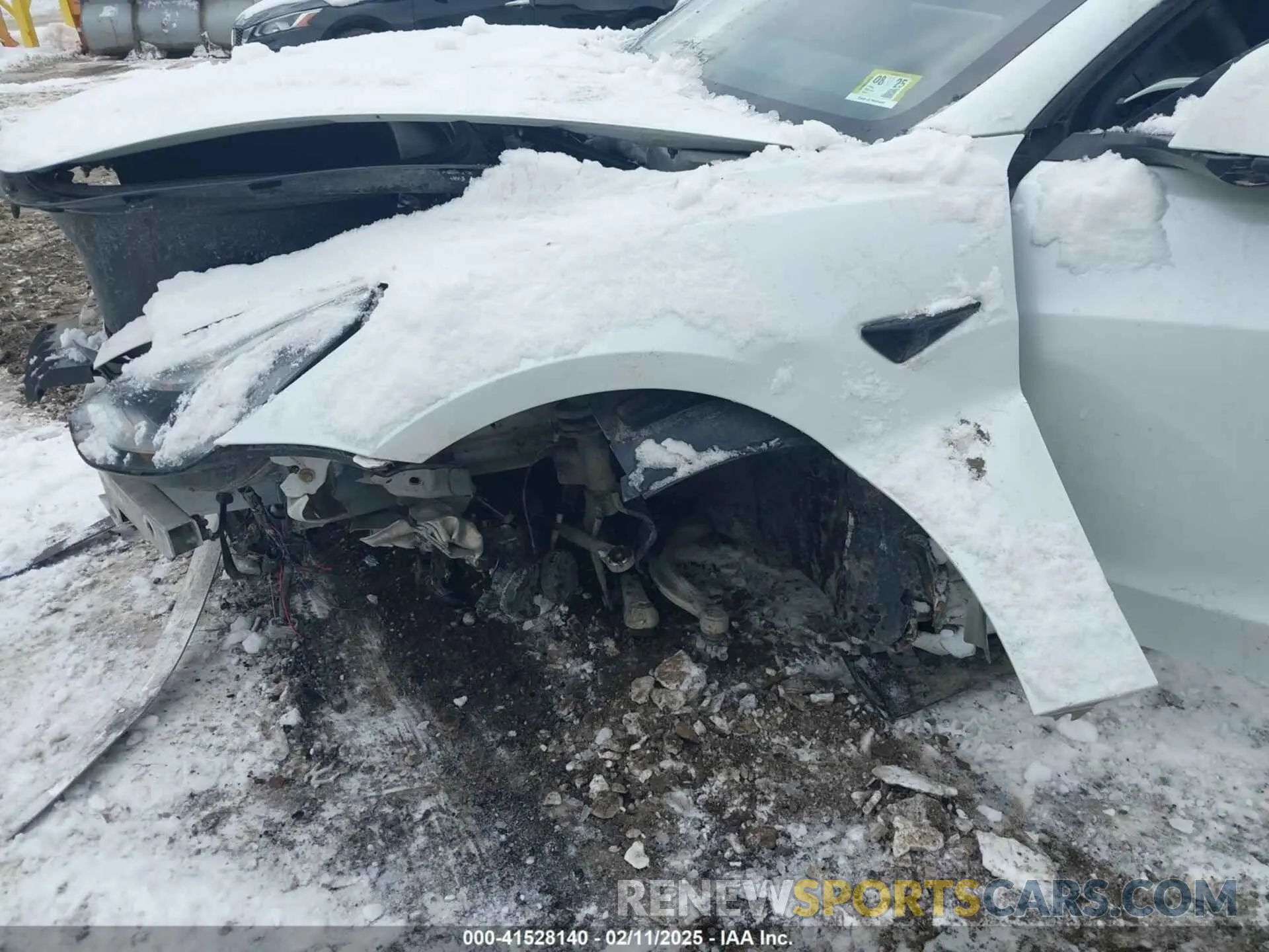 6 fotografías del automóvil dañado 5YJ3E1EB7LF741850 TESLA MODEL 3 2020