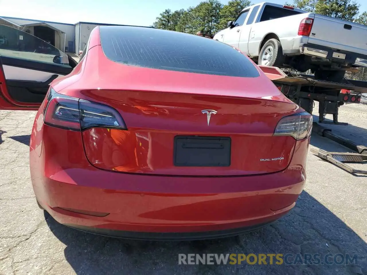 6 fotografías del automóvil dañado 5YJ3E1EB7LF742156 TESLA MODEL 3 2020