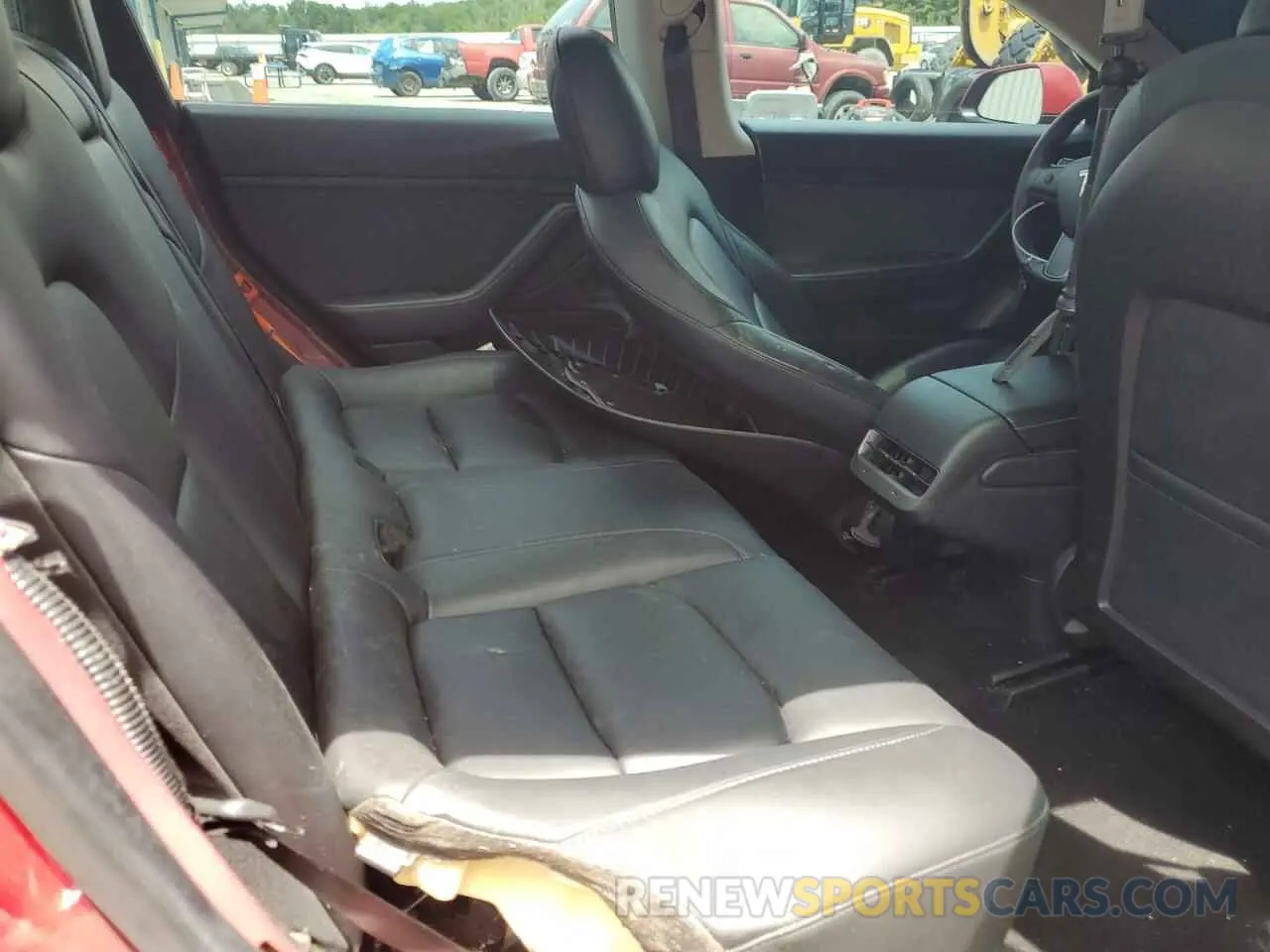 10 fotografías del automóvil dañado 5YJ3E1EB7LF744330 TESLA MODEL 3 2020
