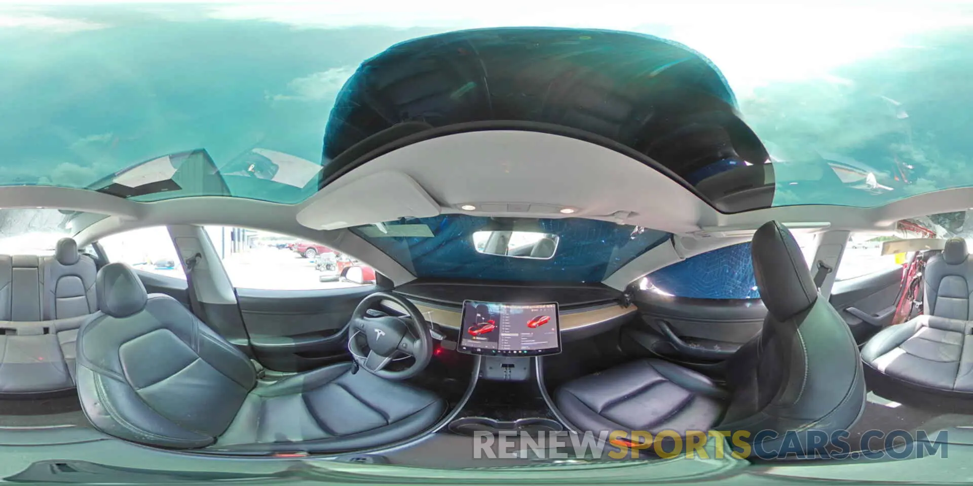 15 fotografías del automóvil dañado 5YJ3E1EB7LF744330 TESLA MODEL 3 2020