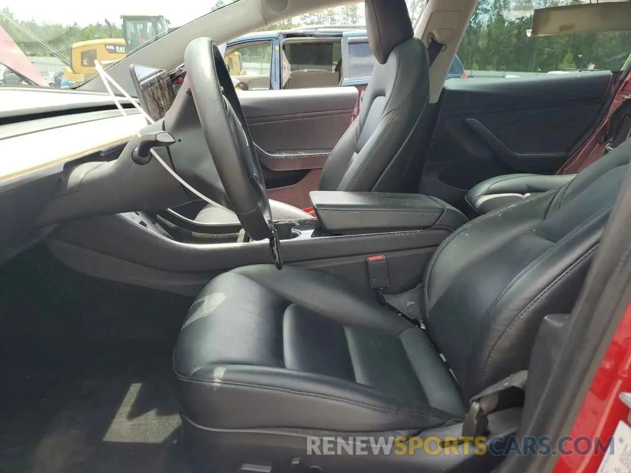 7 fotografías del automóvil dañado 5YJ3E1EB7LF744330 TESLA MODEL 3 2020