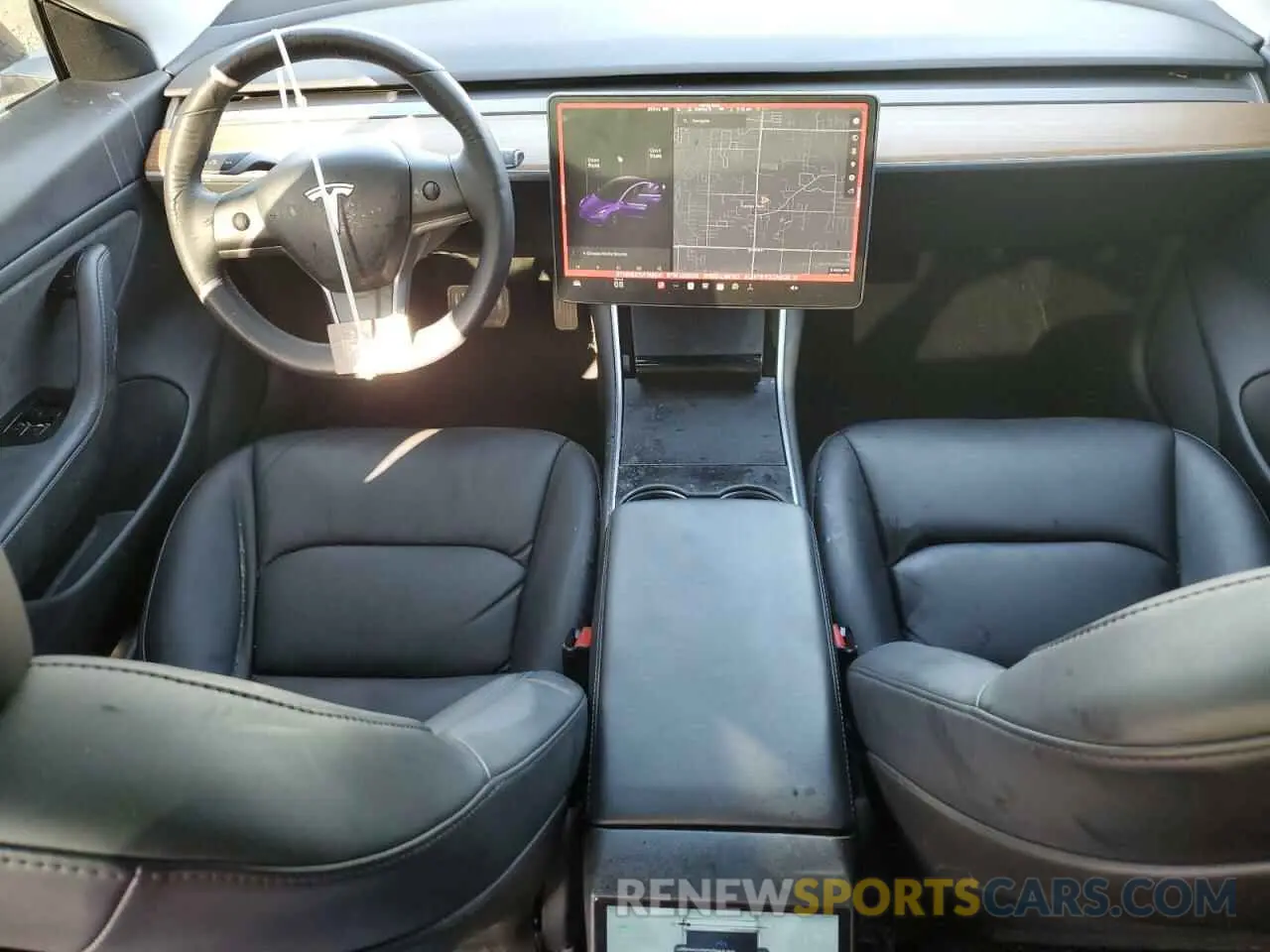 8 fotografías del automóvil dañado 5YJ3E1EB7LF746241 TESLA MODEL 3 2020