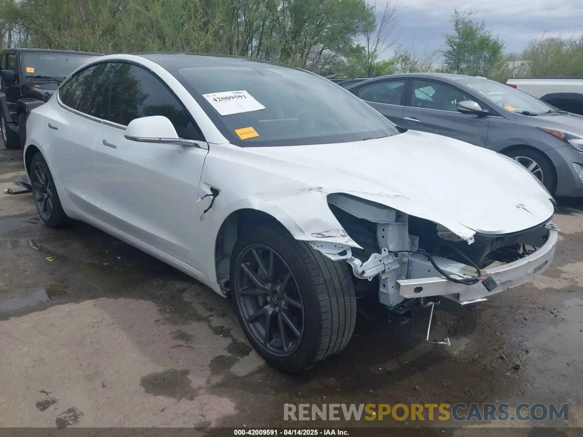 1 fotografías del automóvil dañado 5YJ3E1EB7LF786903 TESLA MODEL 3 2020